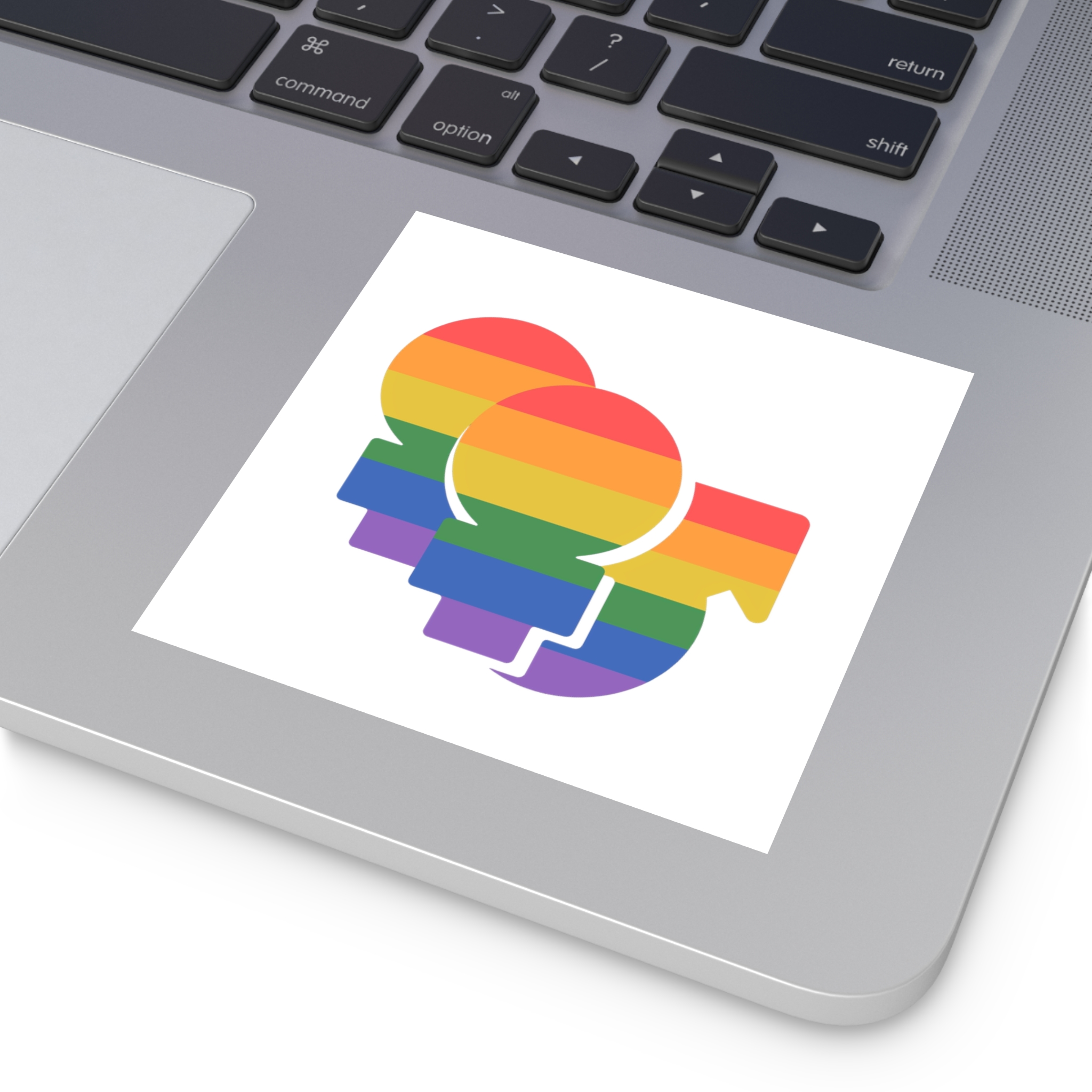 Lgbt Icon Isolated Black Background Diversity Human Right Concept Lgbt Community Vector Flat Illustration Poster Card Banner Laminate Stickers Square - Image 31