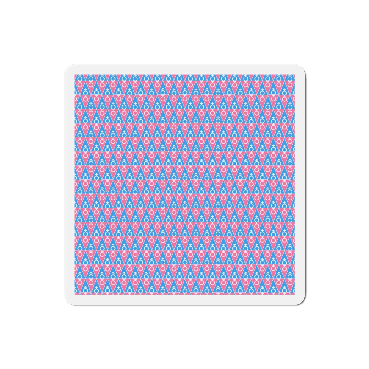 Gender Symbol Pattern Die Cut Magnets - Image 13