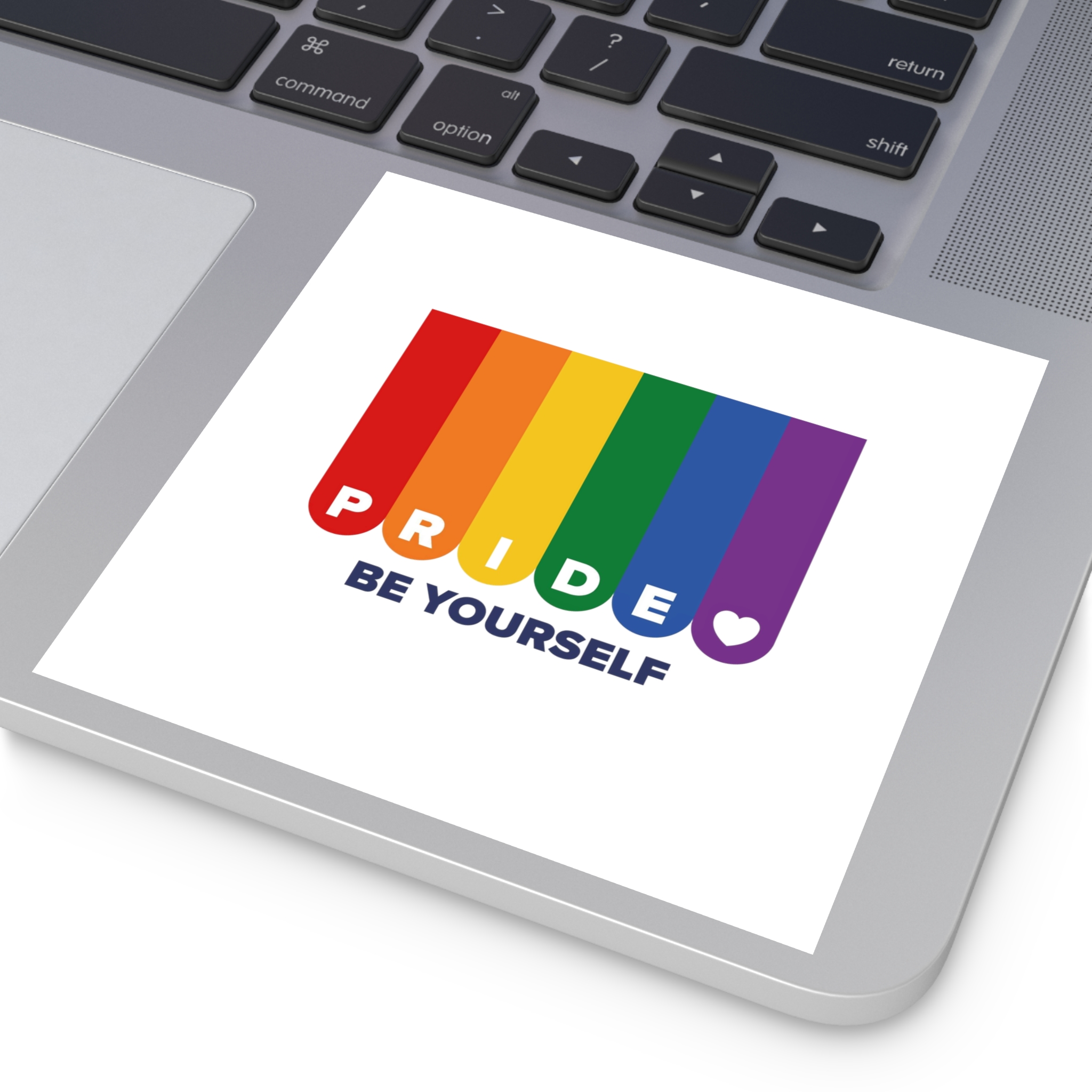 Lgbt Pride Month June Lesbian Gay Bisexual Transgender Lgbtq Flag Rainbow Vector(1) Laminate Stickers Square - Image 43