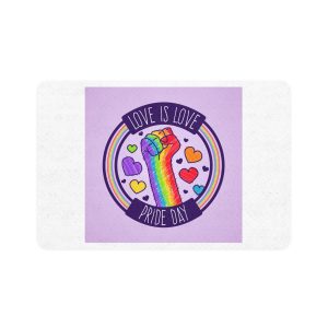 Pride Day Event Concept Pet Food Mat 12x18