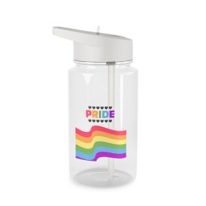 Pride Background With Flag Lgbtq Pride Tritan Water Bottle