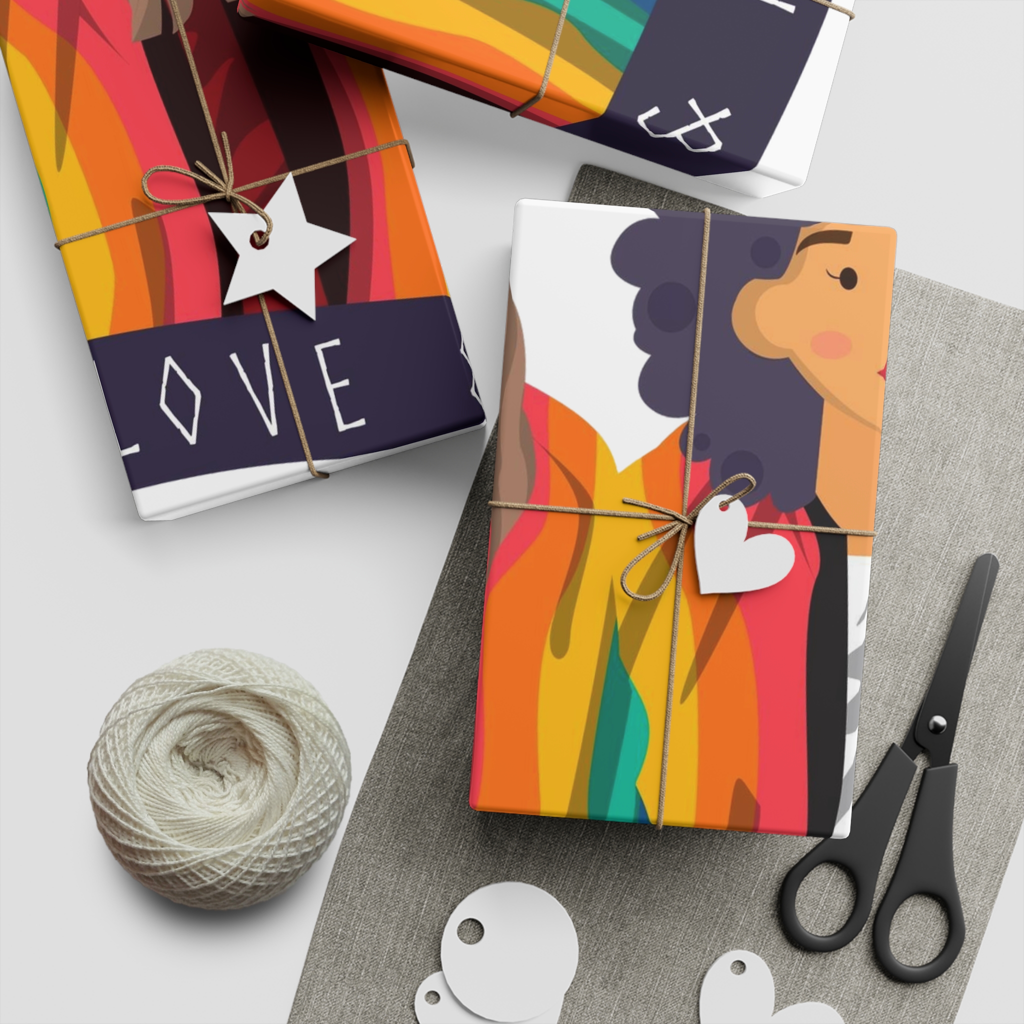 Social Media Lgbt Pride Day Template Love Pride Celebration Lgbt Pride Day Gift Wrapping Paper Sheets 1pc - Image 5