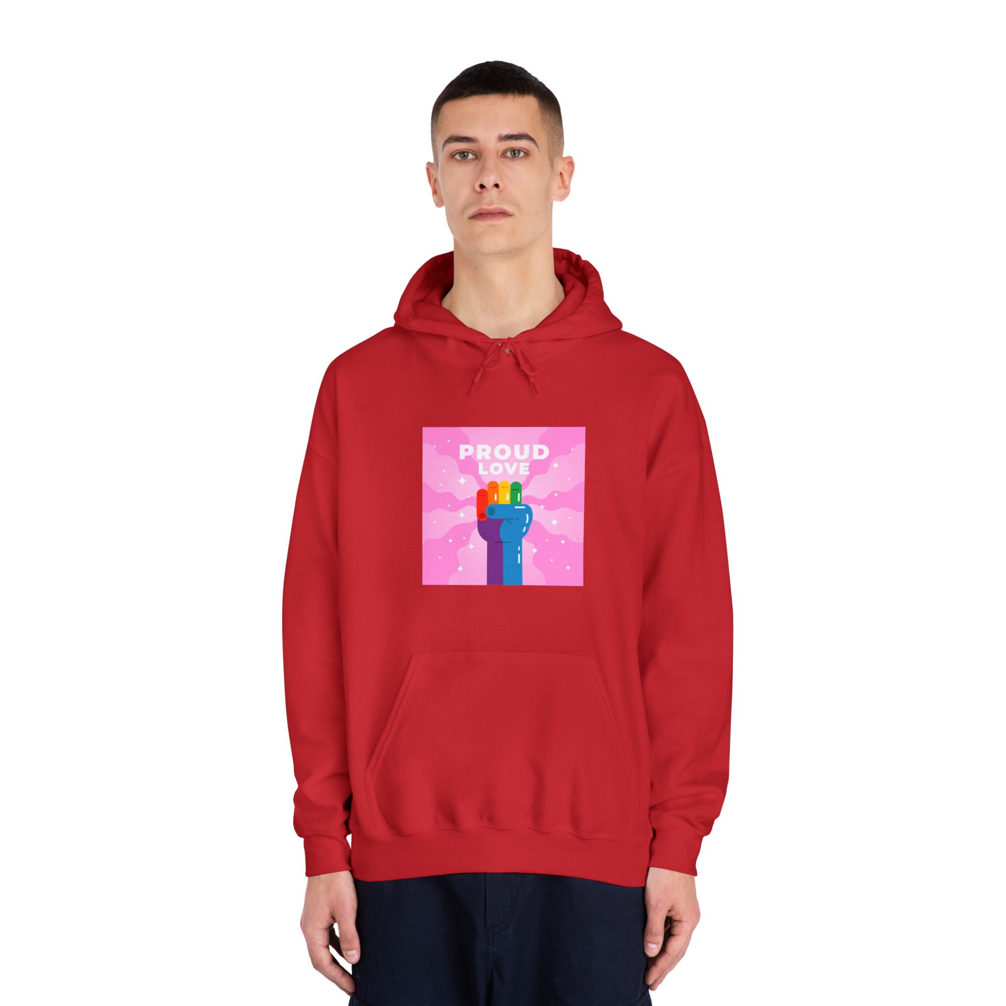 Pride Day Concept(4) Unisex Dryblend Hooded Sweatshirt - Image 35