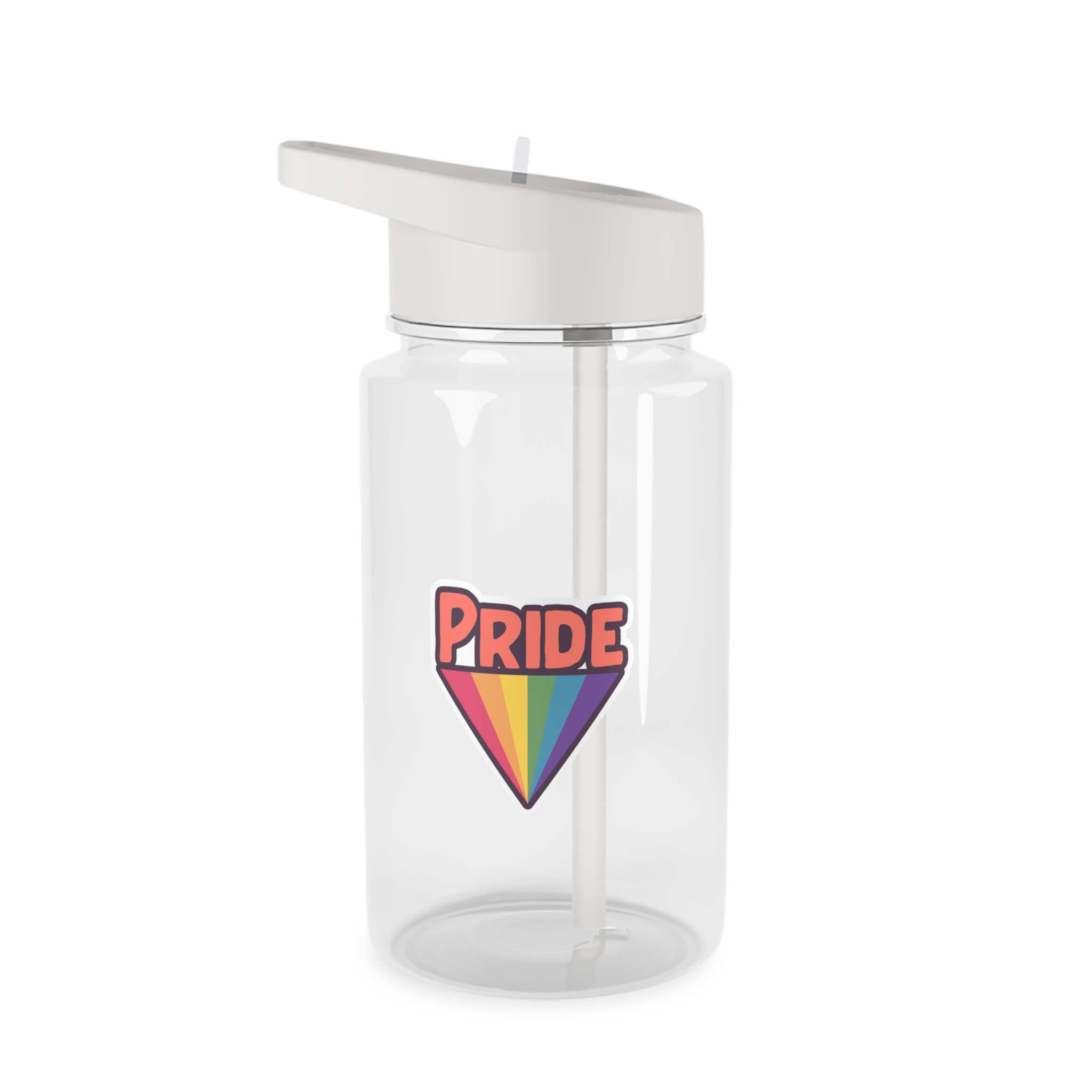 Pride With Rainbow Tritan Water Bottle