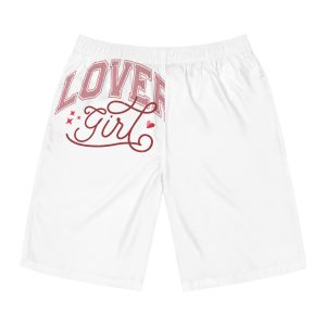 Happy Valentines Day Tshirt Design Varsity Svg Retro Valentine Svg Love Heart Vector File Mens Board Shorts Aop