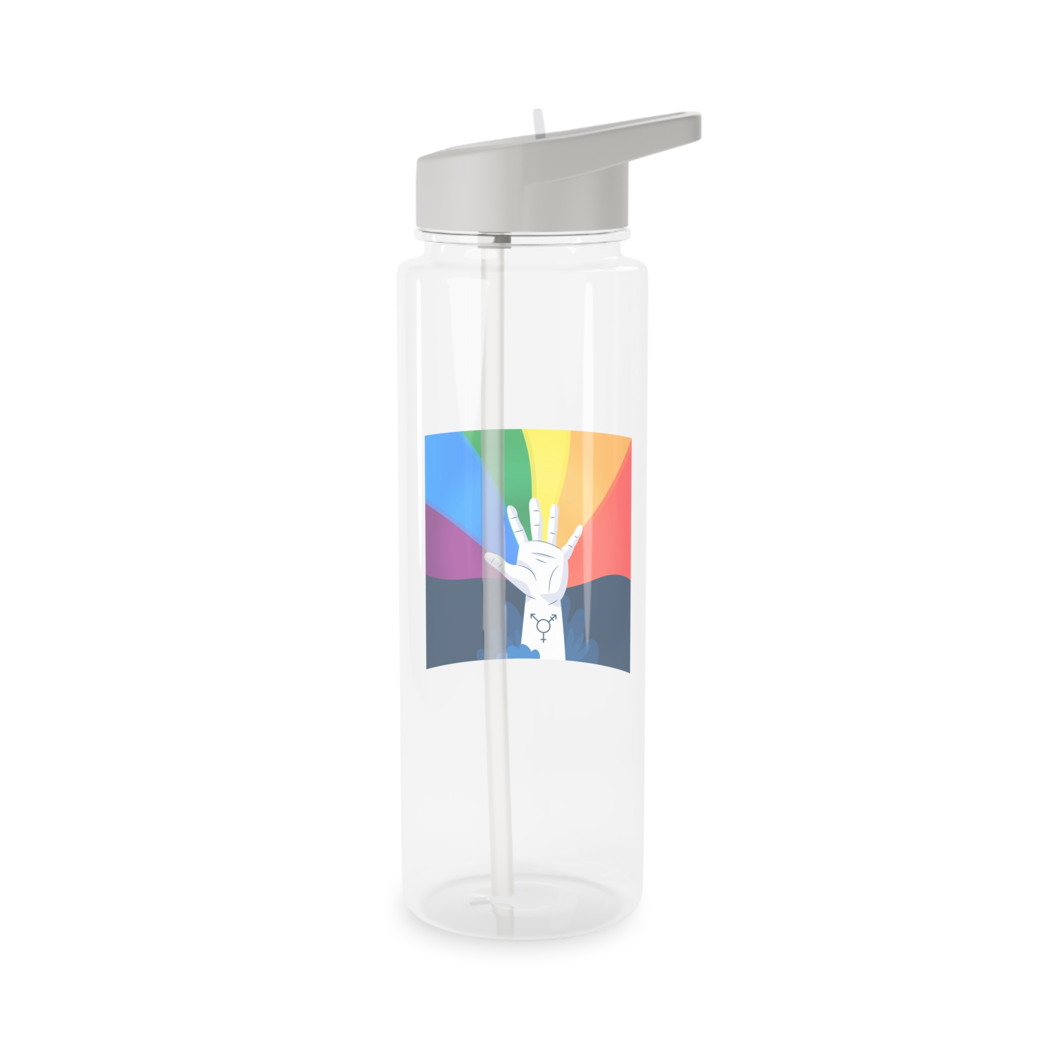 Pride Day Concept Tritan Water Bottle - Image 6