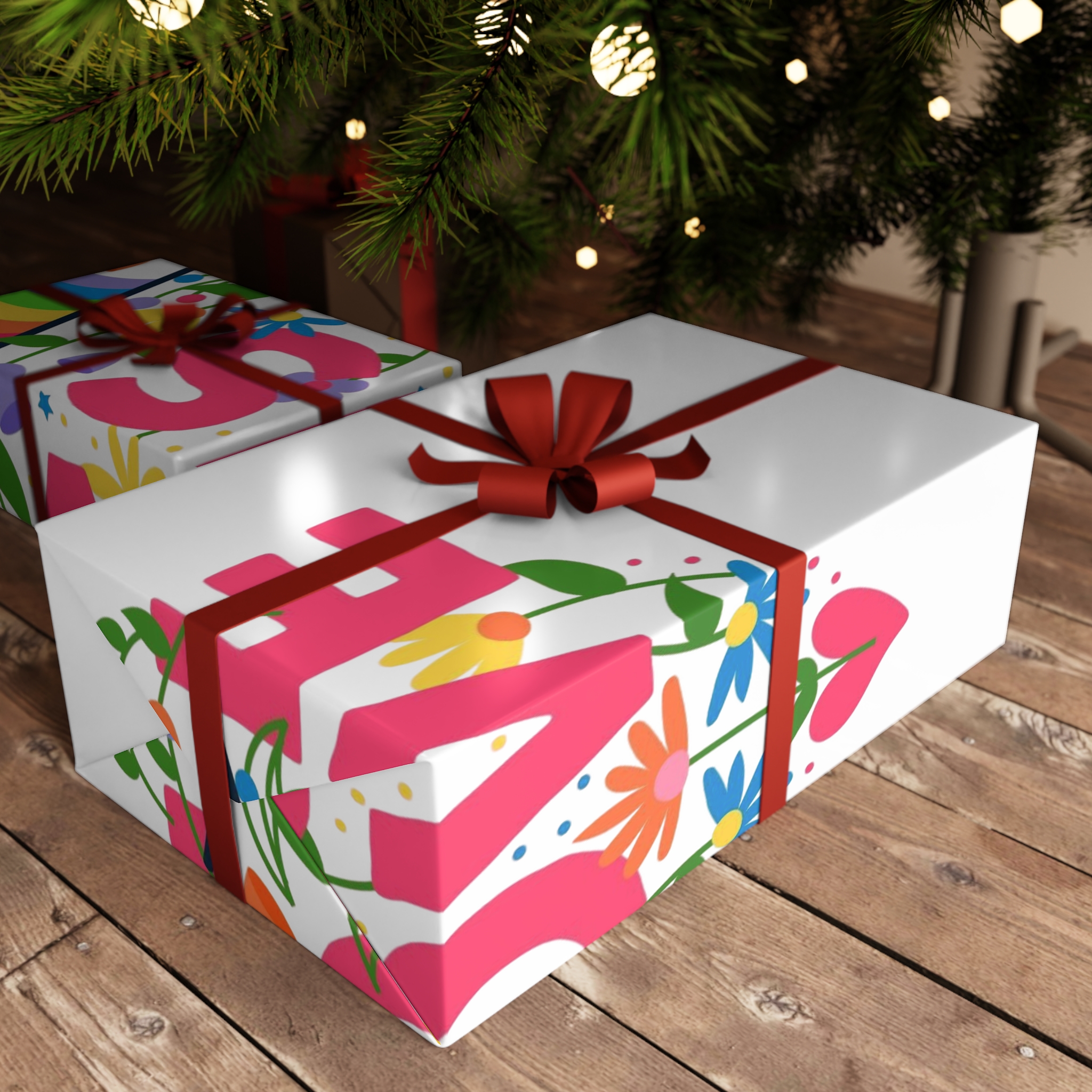 Pride Day Typography Gift Wrapping Paper Sheets 1pc - Image 6