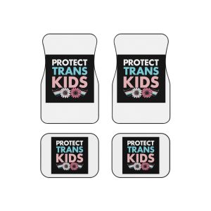 Protect Trans Kids(1) Car Mats Set Of 4