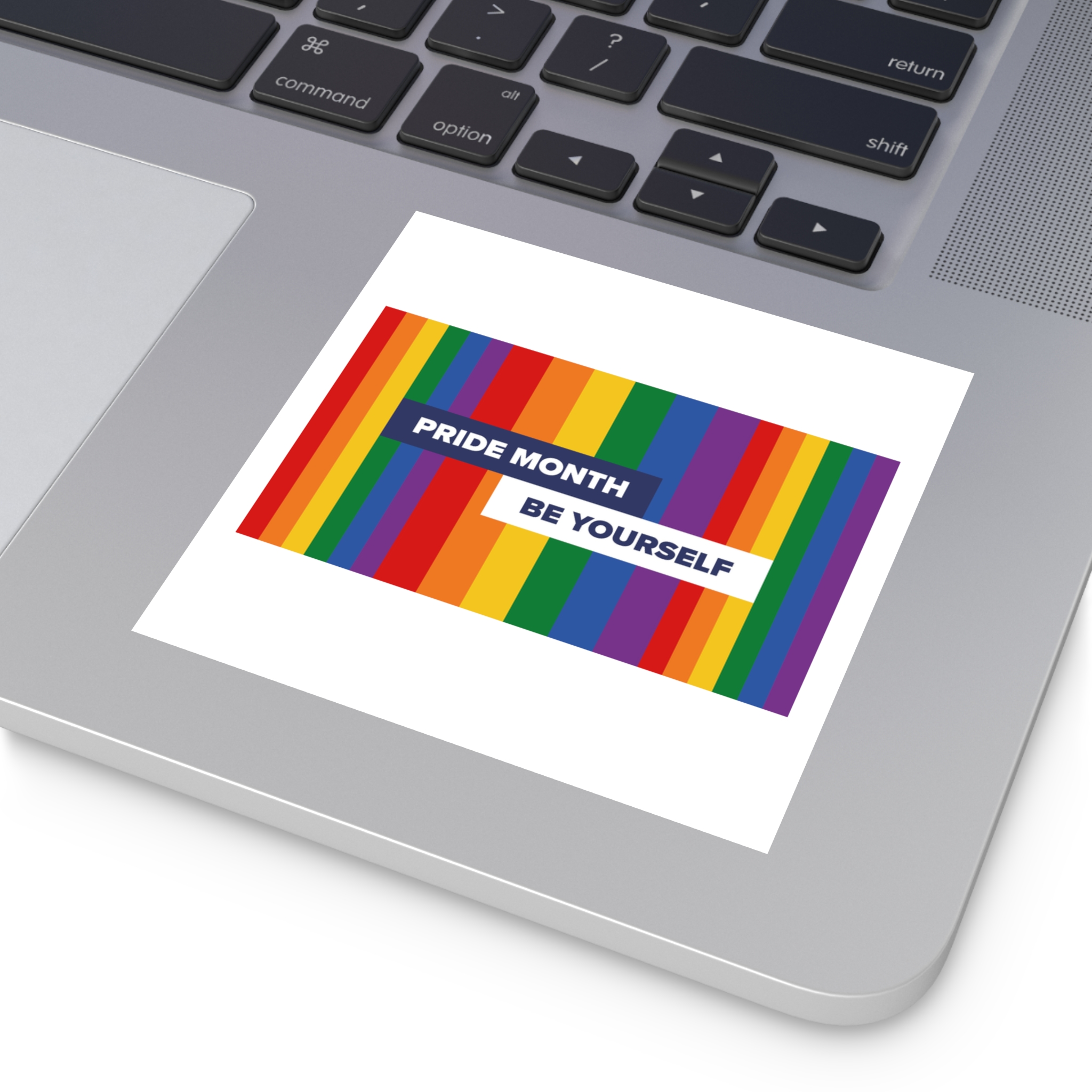 Lgbt Pride Month June Lesbian Gay Bisexual Transgender Lgbtq Flag Rainbow Vector2 Laminate Stickers Square - Image 23