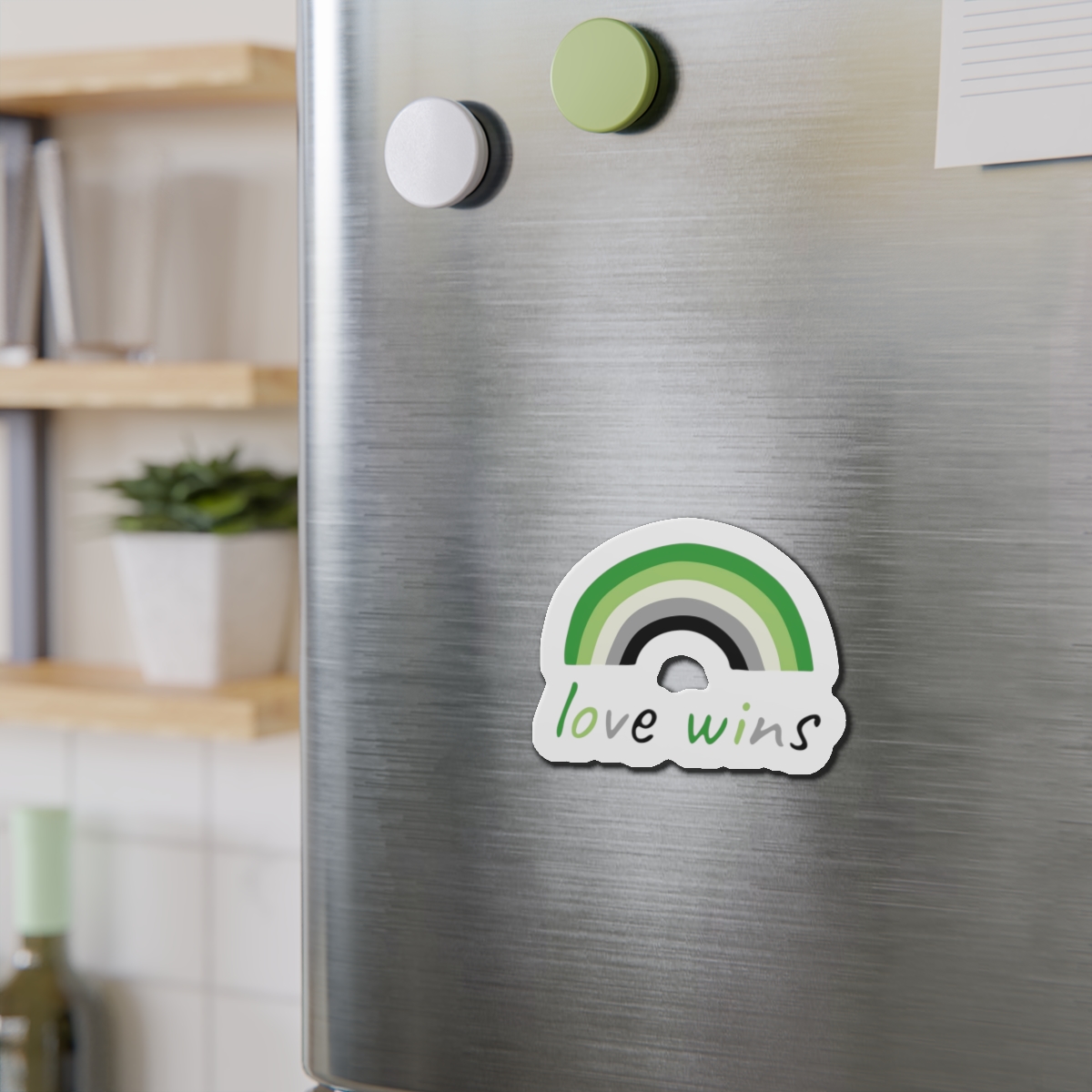Colorful Rainbow Shape Aromantic Pride Flag Happy Pride Day Lgbtqia Community Pride Month Vector Hand Drawn Doodle Posters Stickers Logo Cards Die Cut Magnets - Image 12