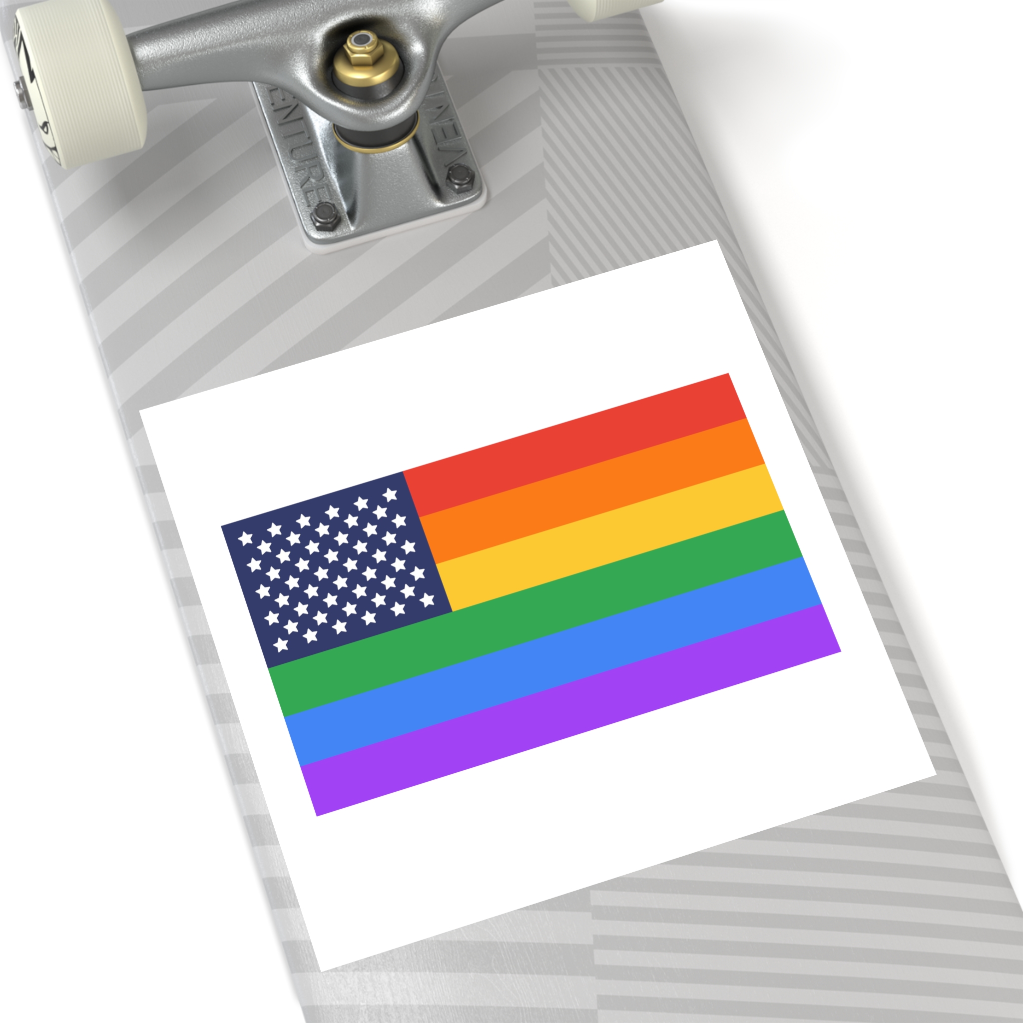 Lgbt Pride Month June Lesbian Gay Bisexual Transgender Lgbtq Flag Rainbow Vector (1) Laminate Stickers Square - Image 52