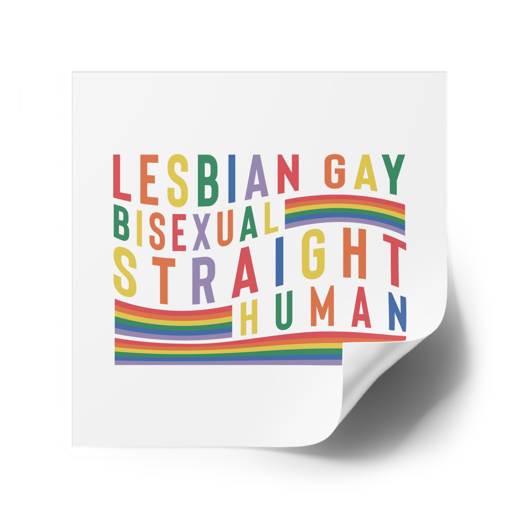 Lgbtq Pride Month Svg Design Bundle(2) Laminate Stickers Square - Image 34