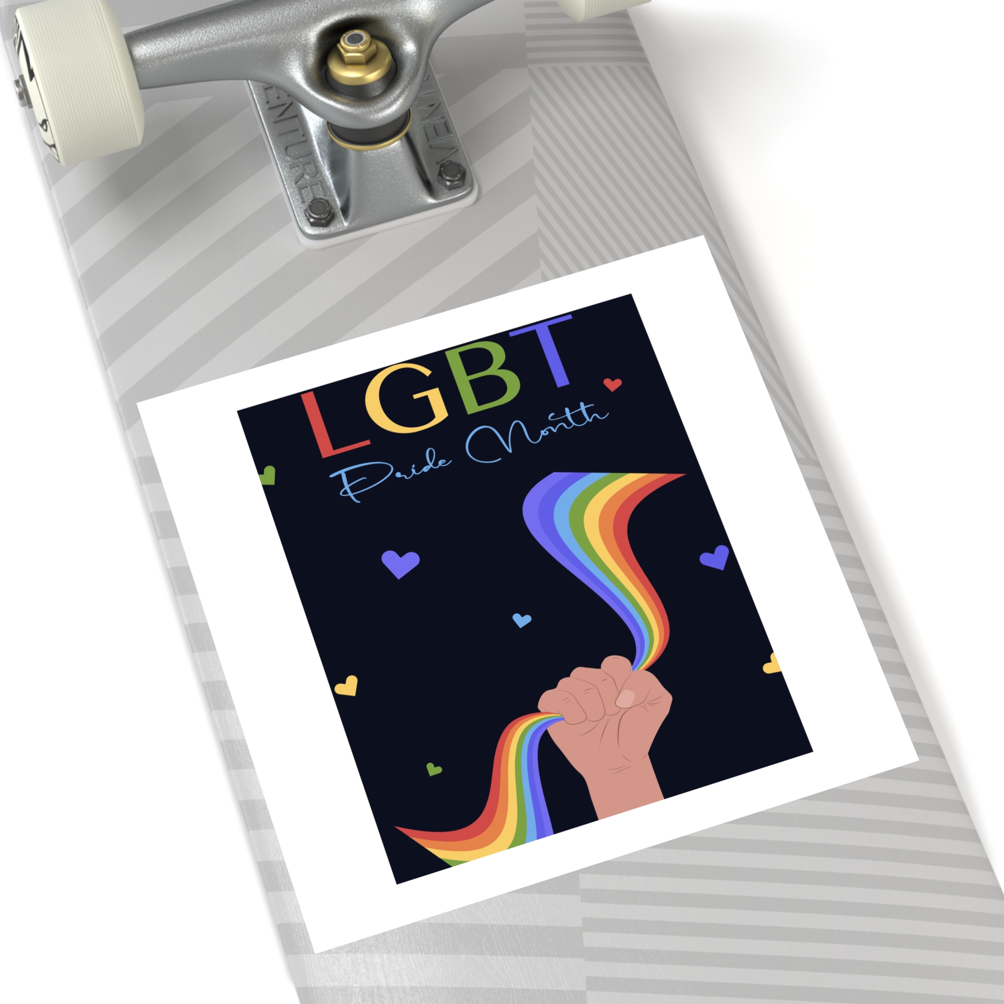 Poster Lgbt Pride Month Laminate Stickers Square - Image 60