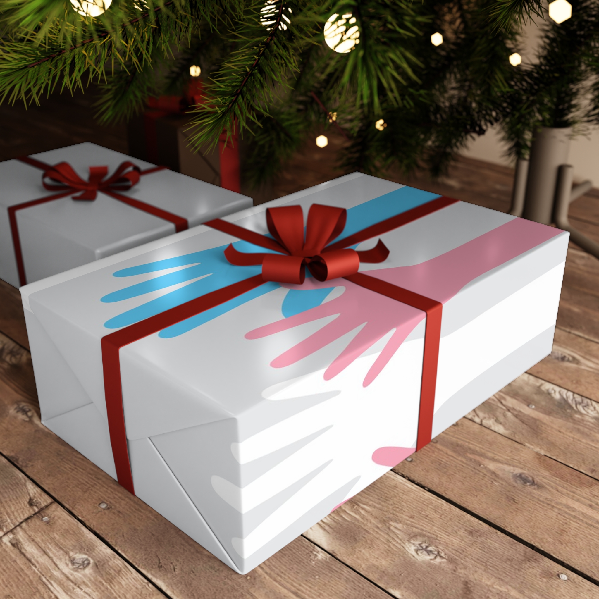 Lesbian Pride Design 23E19E Gift Wrapping Paper Sheets 1pc - Image 6