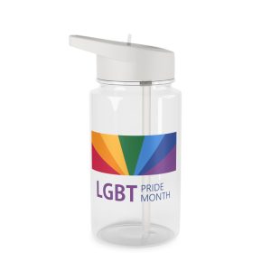 Pride Month Lgbt Horizontal Banner Template Gay Parade Annual Summer Event Tritan Water Bottle