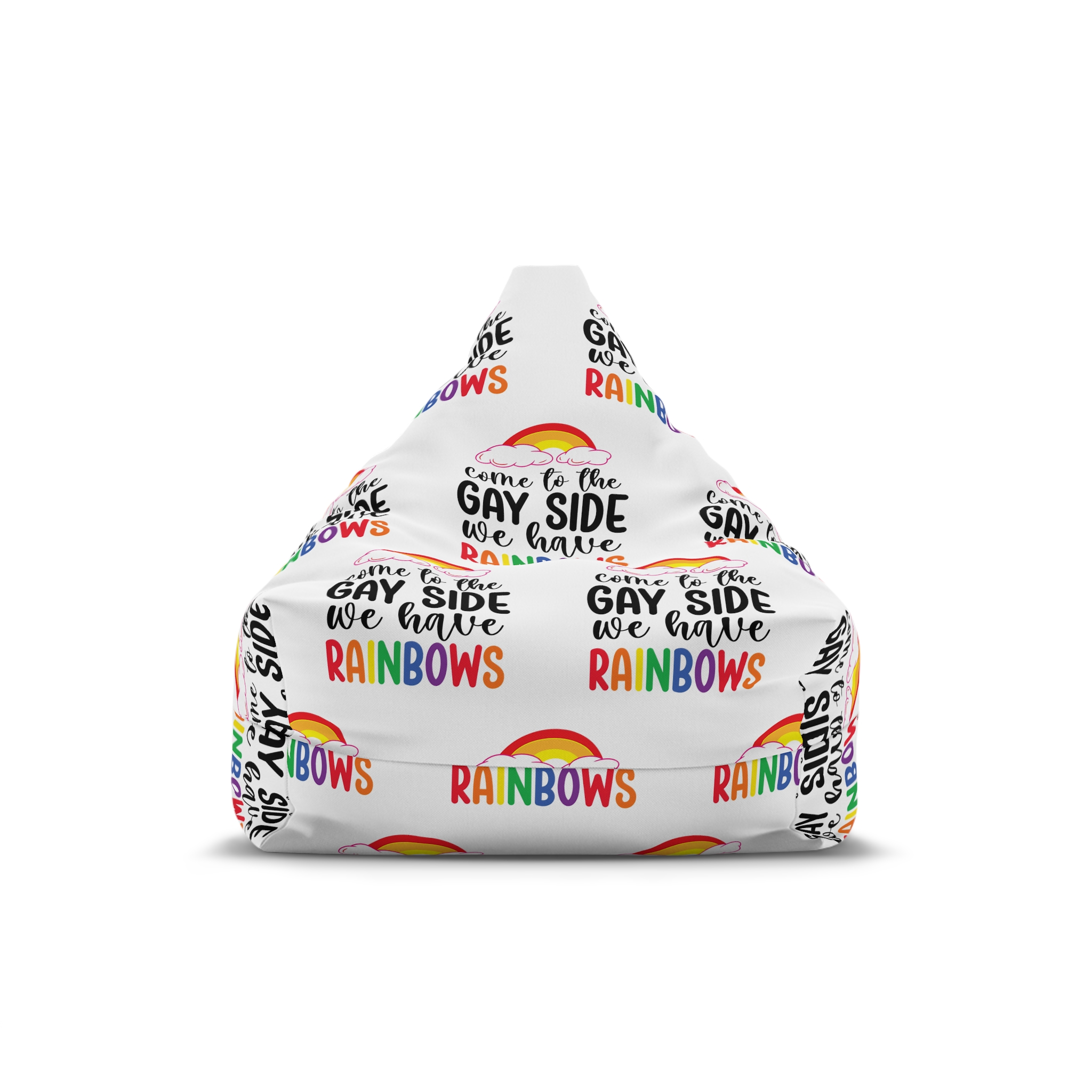 Gay Pride Svg Design Bean Bag Chair Cover