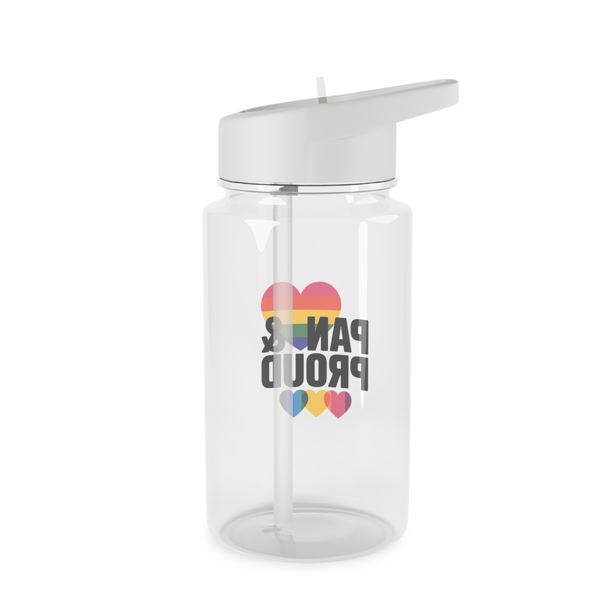Pan Proud T Shirt Design Isolated White Background 2 Tritan Water Bottle - Image 2