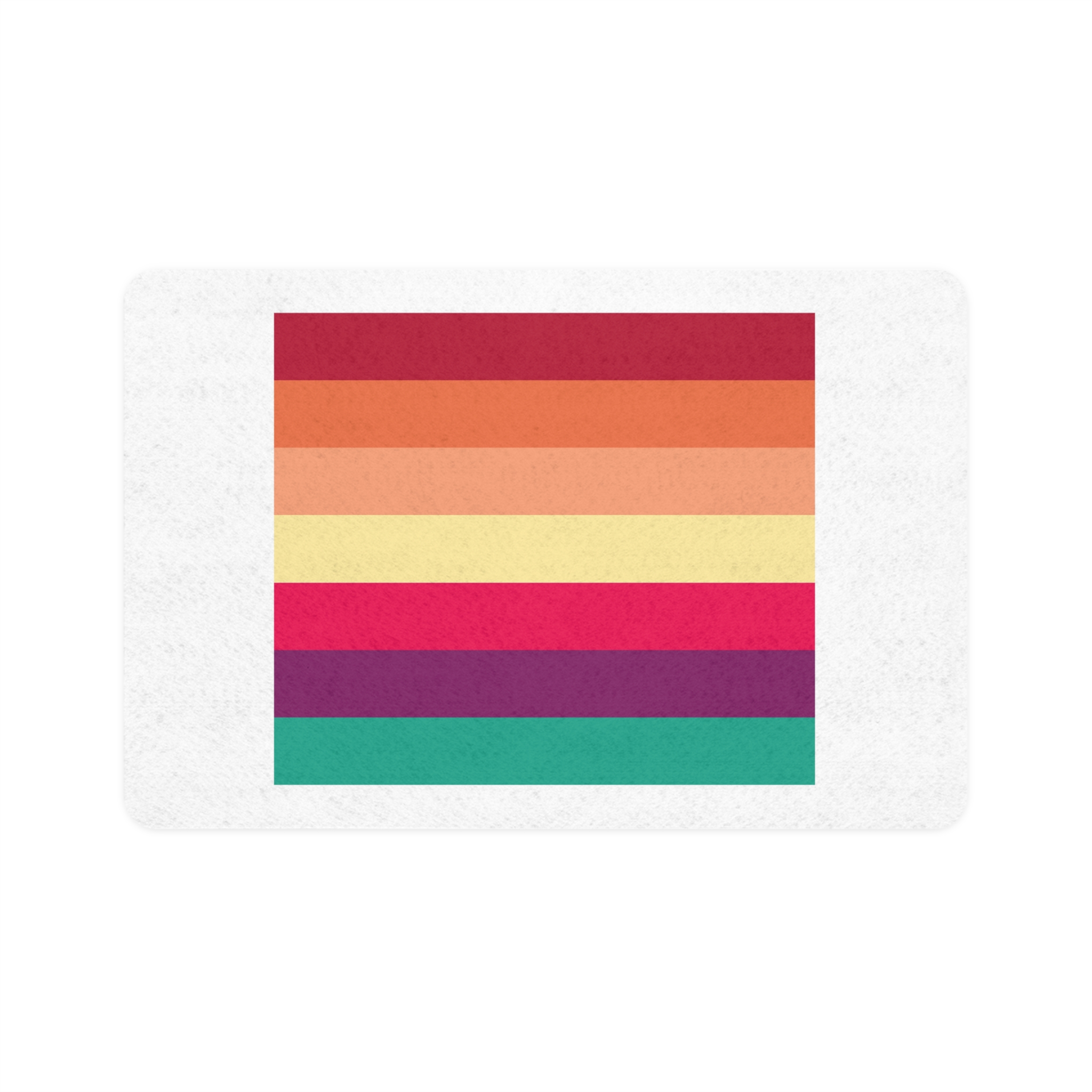 Lesbian Pride Design 2B26F3 Pet Food Mat 12x18