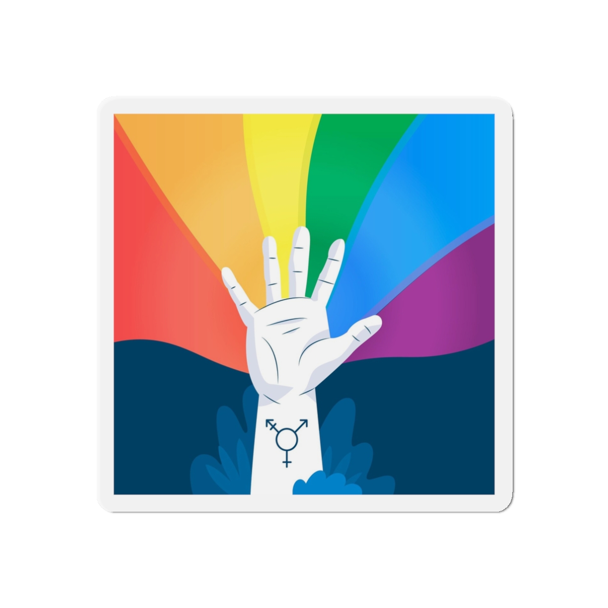 Pride Day Concept Die Cut Magnets - Image 4