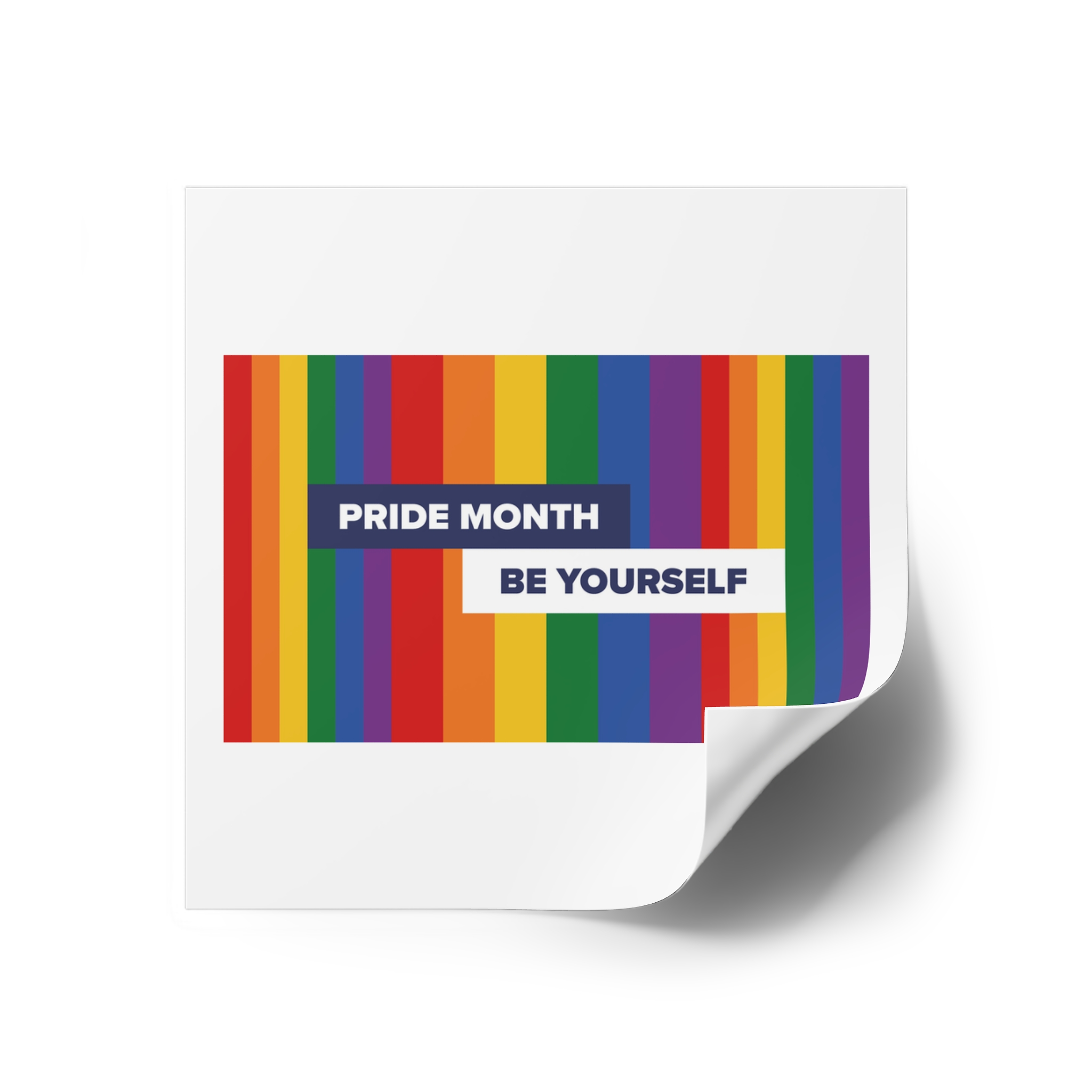 Lgbt Pride Month June Lesbian Gay Bisexual Transgender Lgbtq Flag Rainbow Vector2 Laminate Stickers Square - Image 26