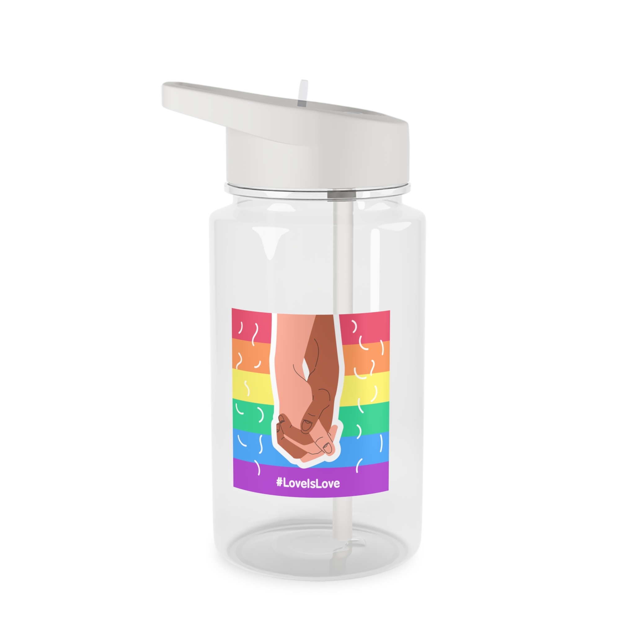 Pride Day Concept(2) Tritan Water Bottle
