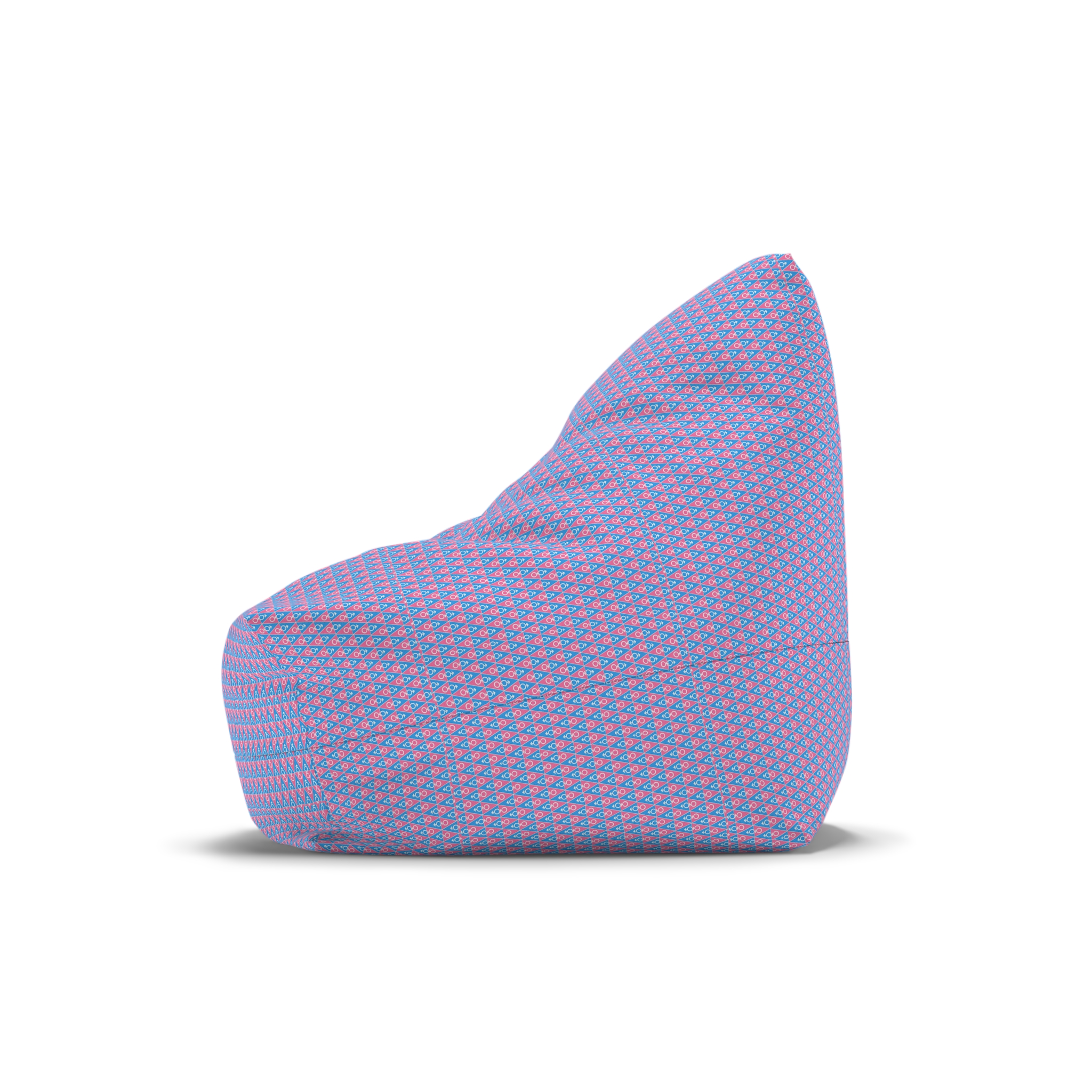 Gender Symbol Pattern Bean Bag Chair Cover - Image 4
