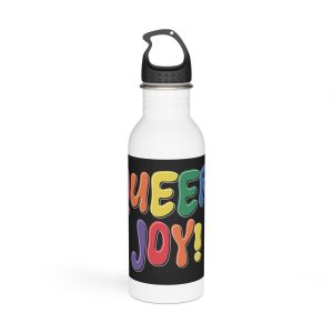 Queer Joy Colorful Celebration Lgbtq Pride Happiness Stainless Steel Water Bottle