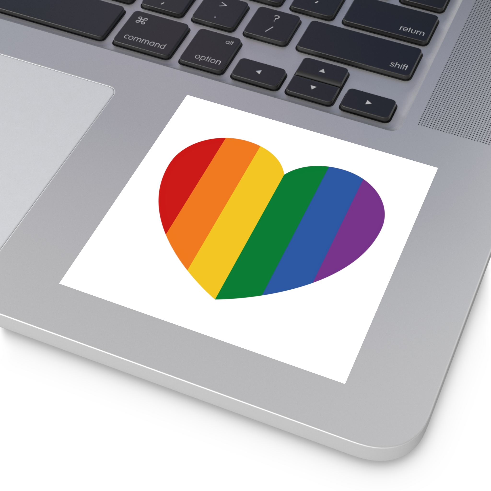 Lgbt Pride Month June Lesbian Gay Bisexual Transgender Lgbtq Flag Rainbow Vector(4) Laminate Stickers Square - Image 19