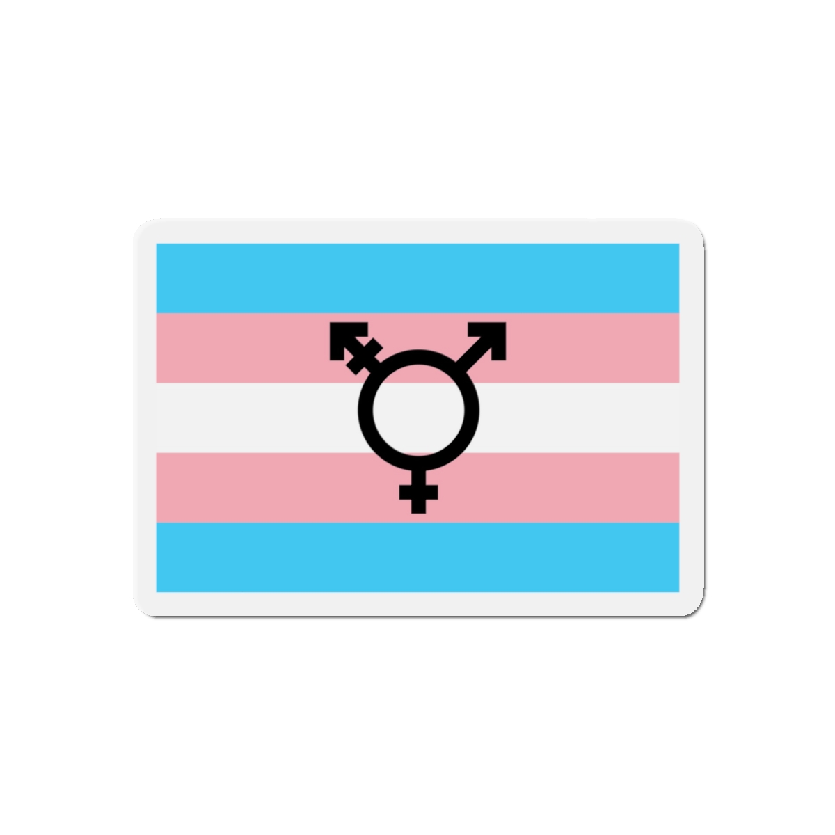Lesbian Pride Design 8F6ADF Die Cut Magnets - Image 4