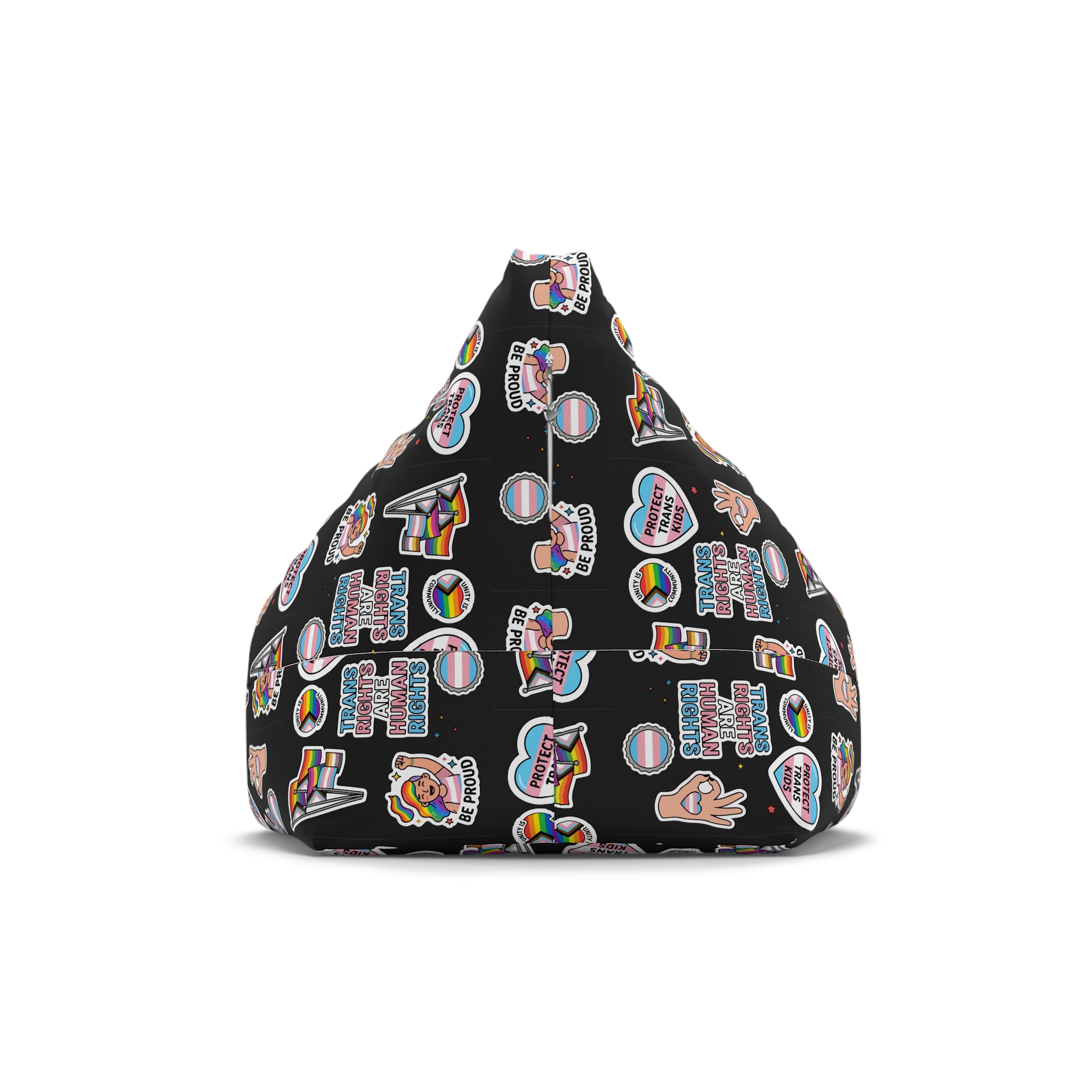 Lesbian Pride Design 33FA21 Bean Bag Chair Cover - Image 2