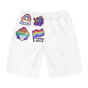 Labels With Pride Day Event Mens Board Shorts Aop