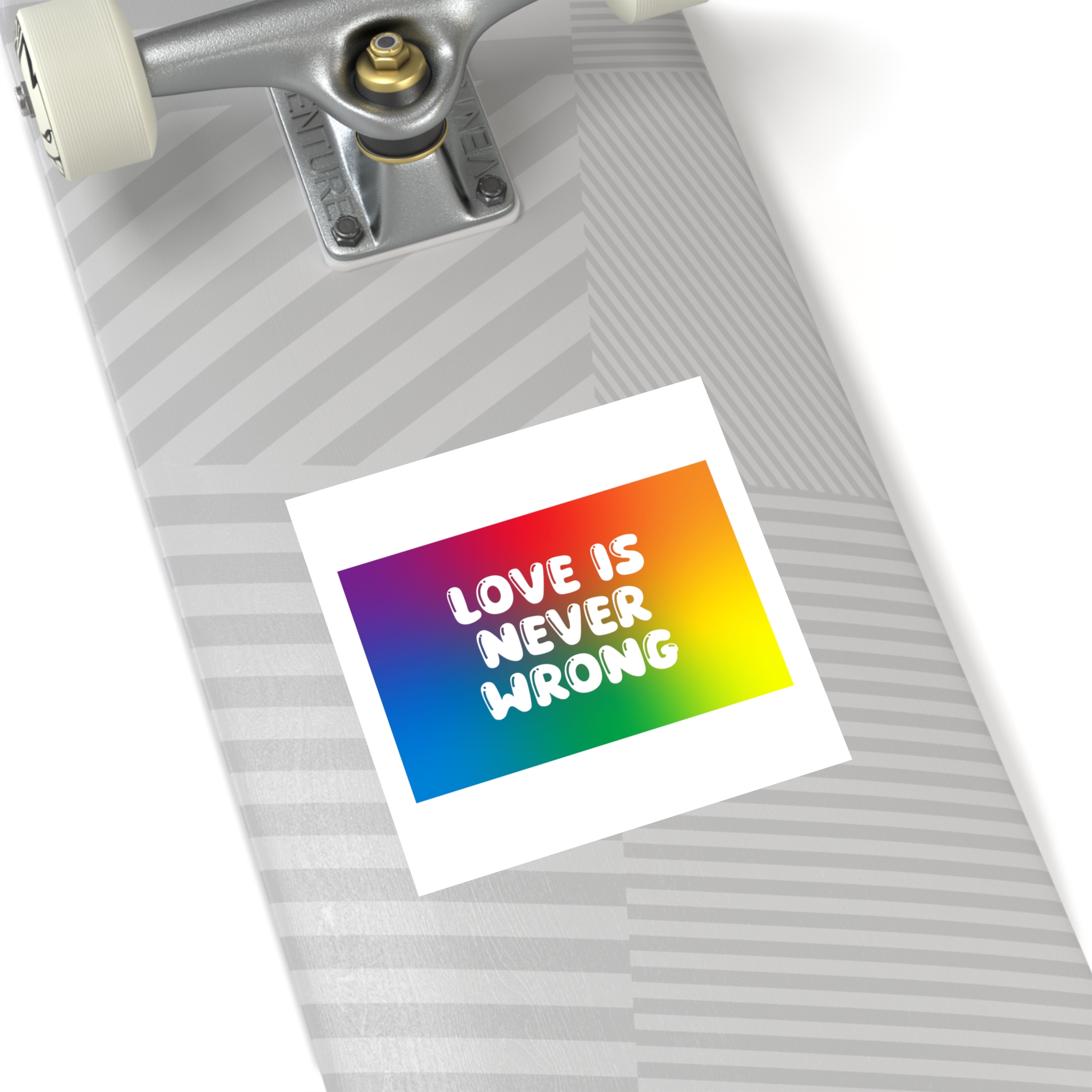 Horizontal Pride Month Vector Background Rainbow Colors Quote Typography Poster Banner Laminate Stickers Square - Image 36