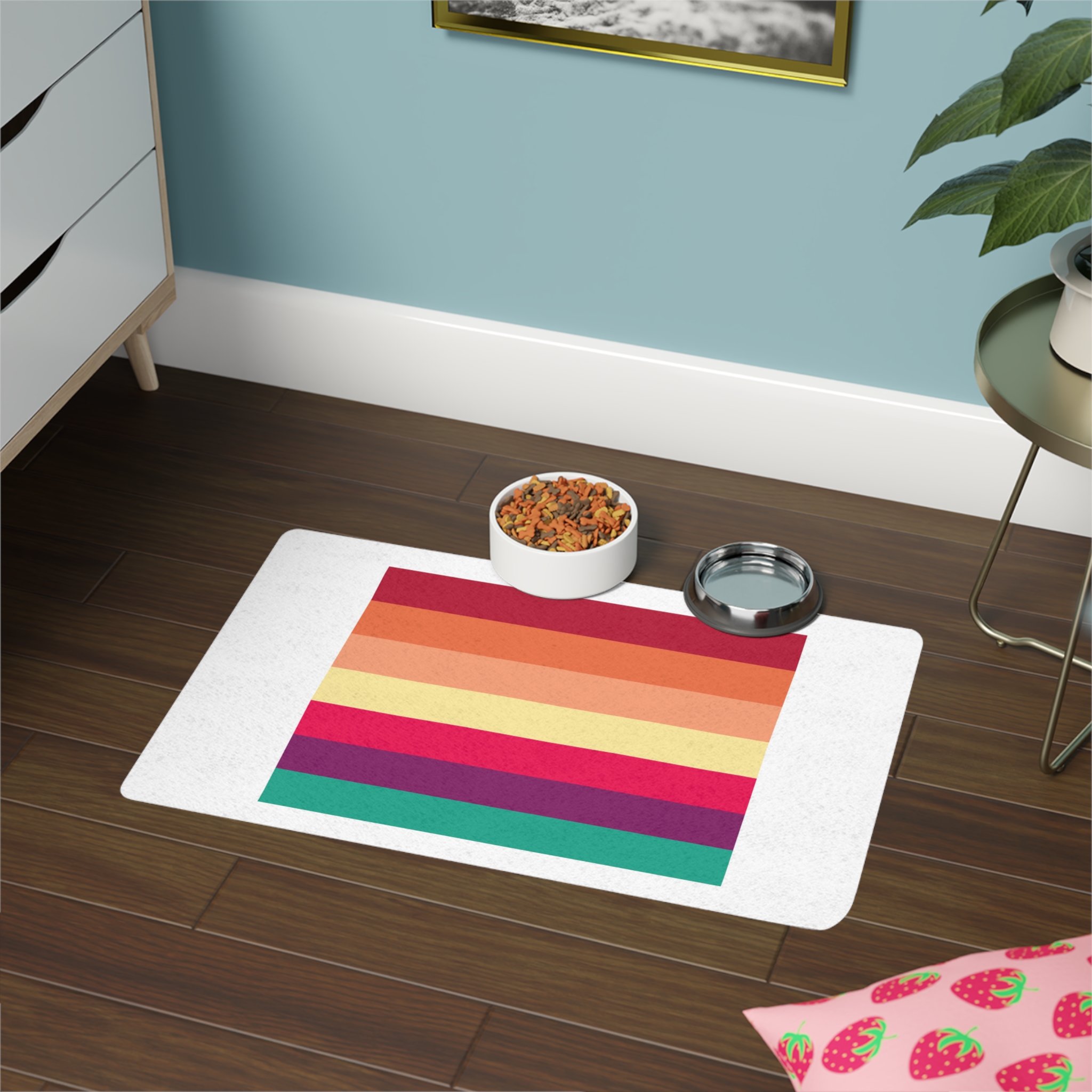 Lesbian Pride Design 2B26F3 Pet Food Mat 12x18 - Image 4