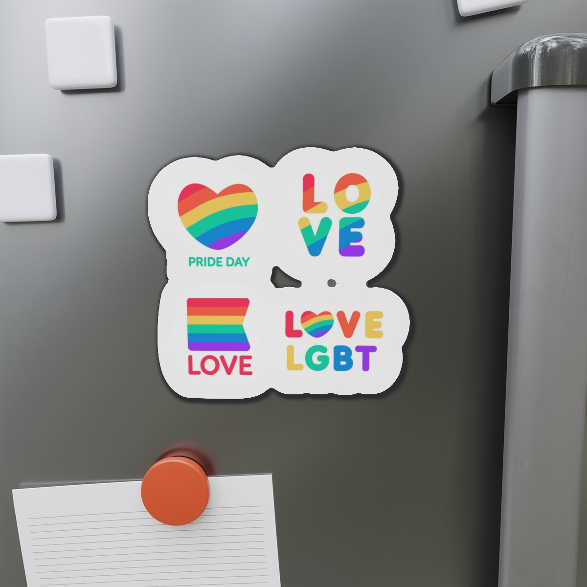 Pride Day Label Collection Theme Die Cut Magnets - Image 14