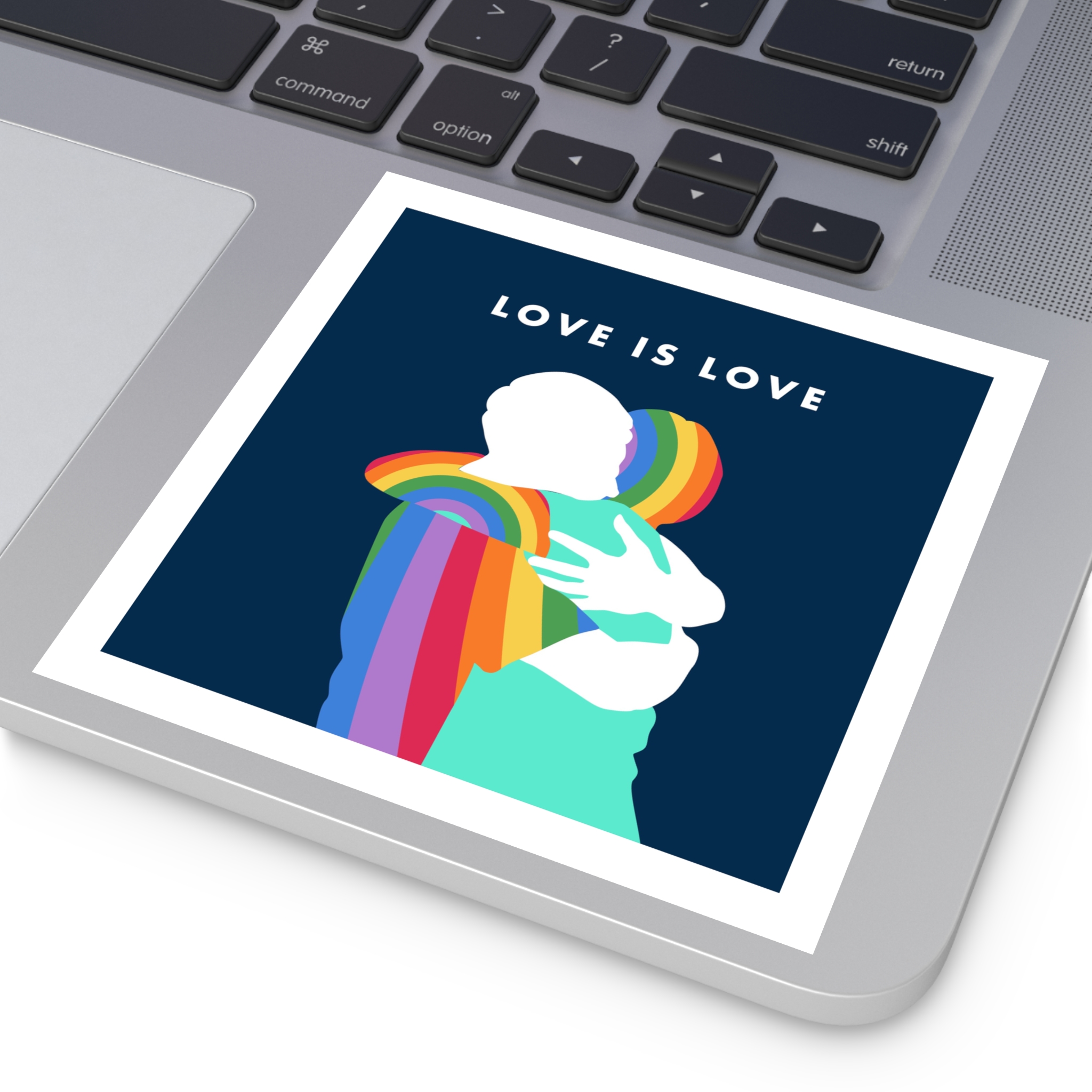 Pride Month 04 Laminate Stickers Square - Image 47