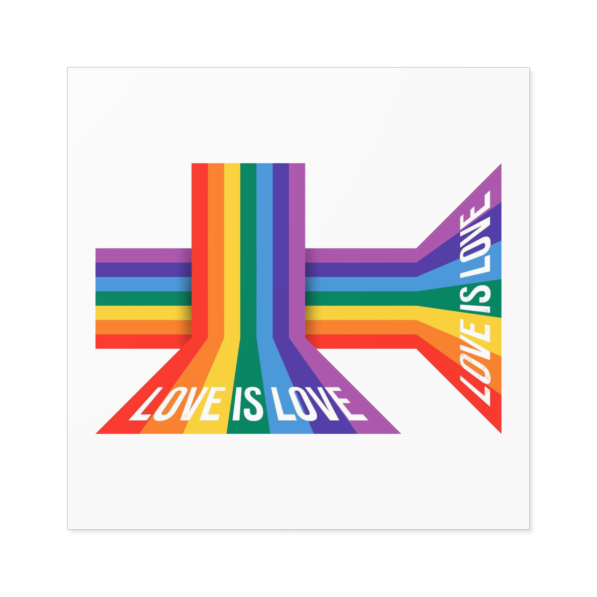Pride Month Banner With Pride Lgbtq Rainbow Flag Vector Background Laminate Stickers Square - Image 41