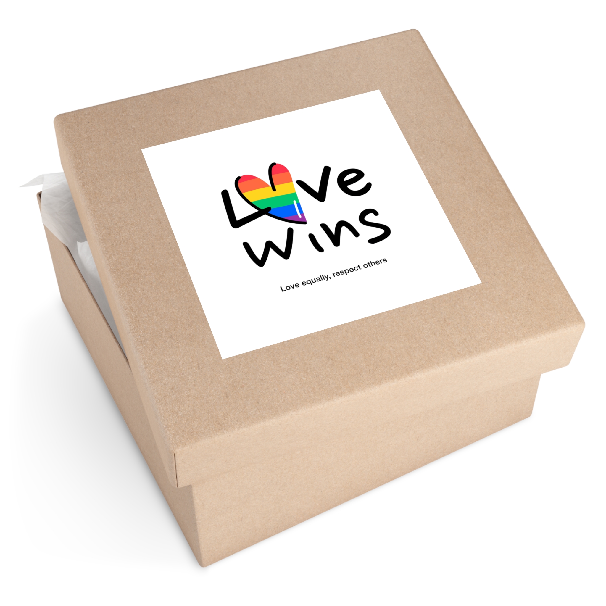 Love Letter Pride Rainbow Lettering Text Writing Pattern Freedom Love Heart Homo Colors Flag Parade(2) (1) Laminate Stickers Square - Image 63