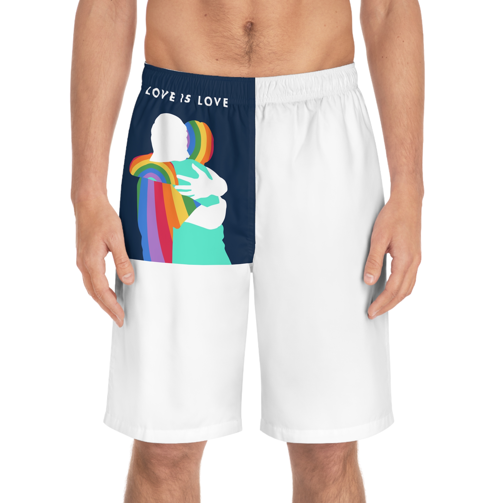 Pride Month 04 Mens Board Shorts Aop - Image 3