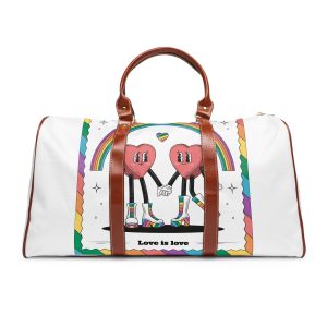 Hand Drawn Illustration Pride Month Celebration(4) Waterproof Travel Bag