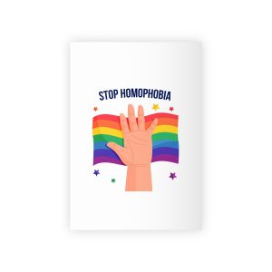 Stop Homophobia Gift Wrapping Paper Rolls 1pc