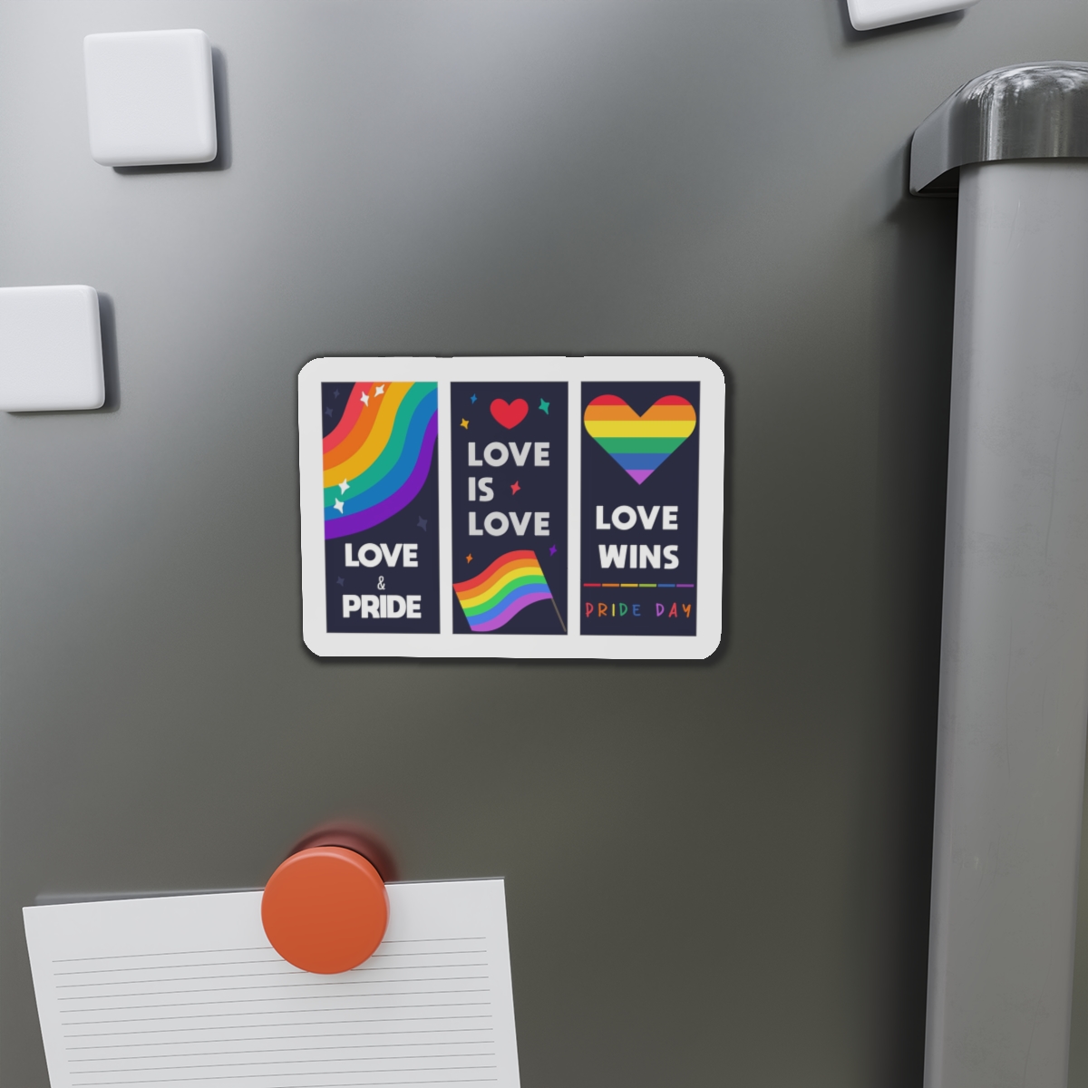Lgbt Wallpapers Pride Day Celebration Die Cut Magnets - Image 11