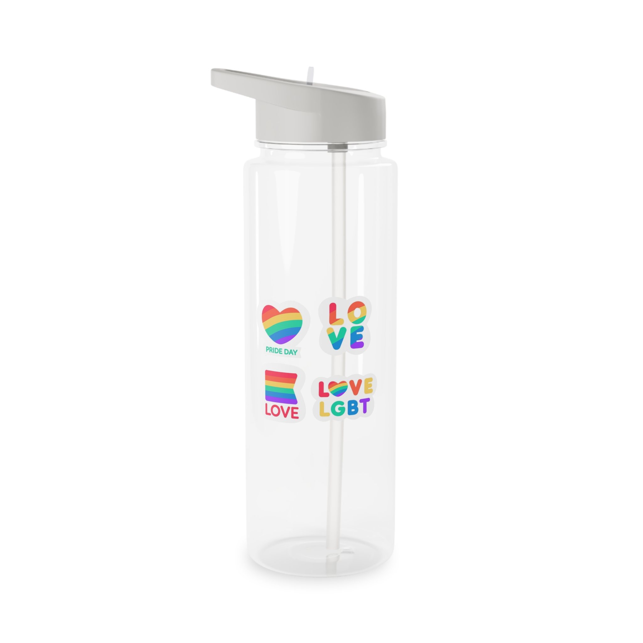 Pride Day Label Collection Theme Tritan Water Bottle - Image 5