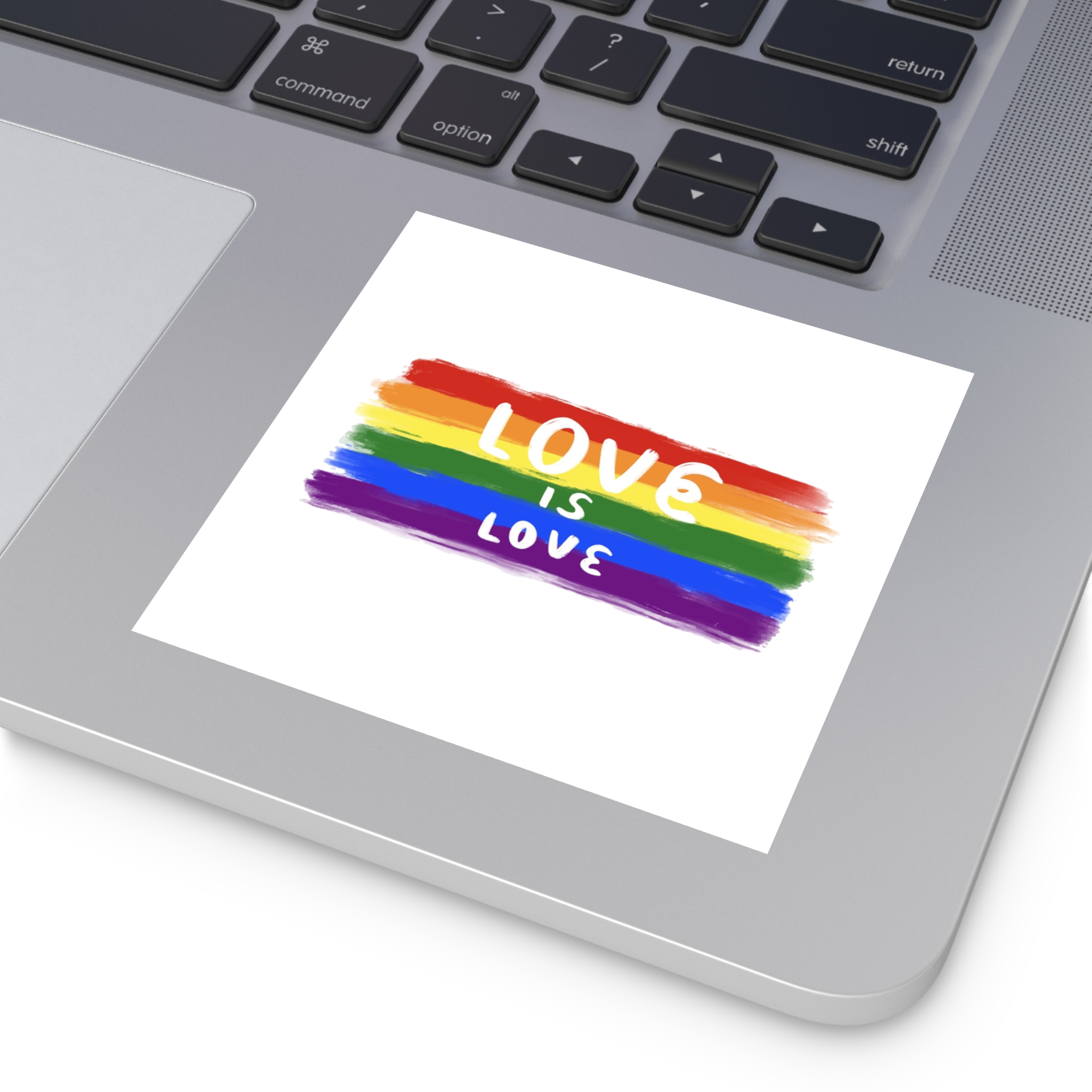 Pride Day Celebration Laminate Stickers Square - Image 19