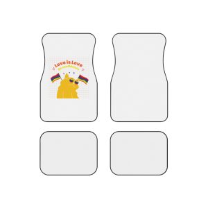Pride Month Flat Design Illustration Car Mats Set Of 4
