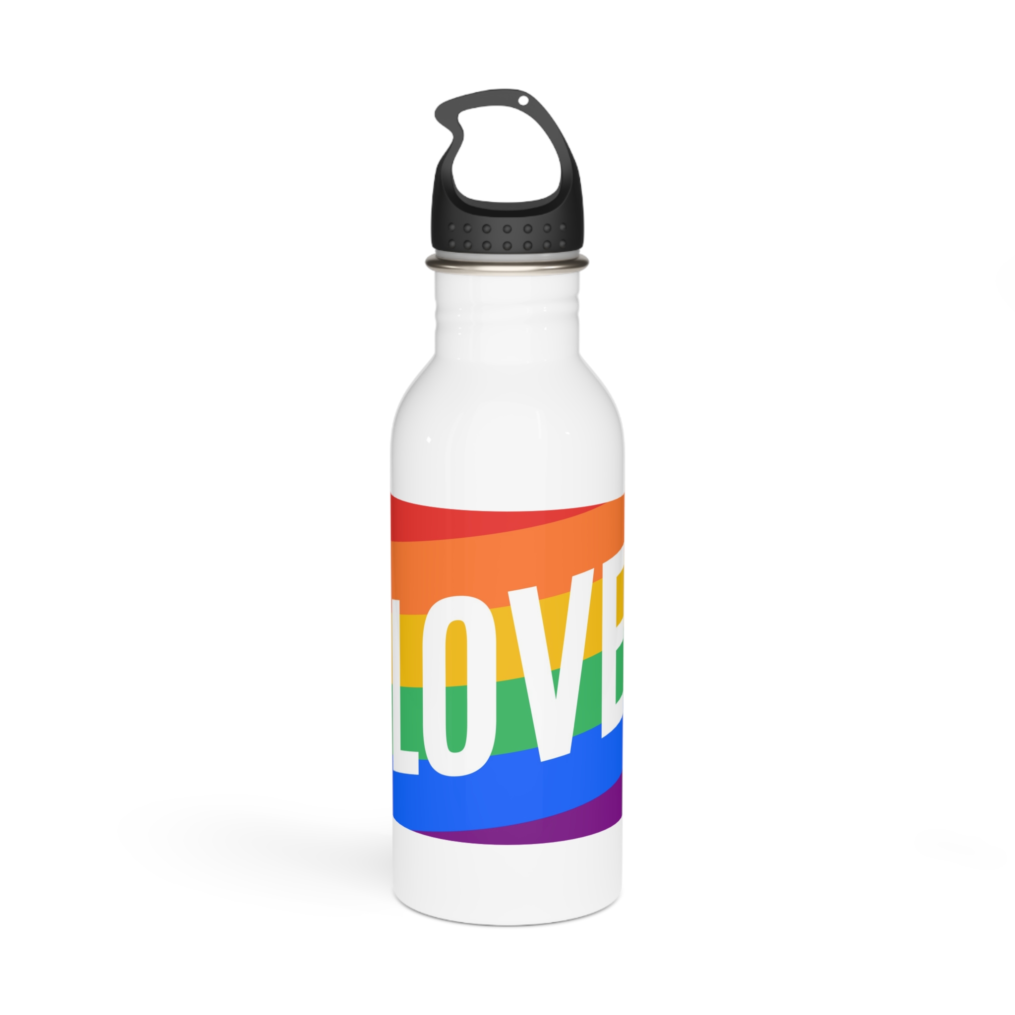 Lgbt Flag 5 Stainless Steel Water Bottle