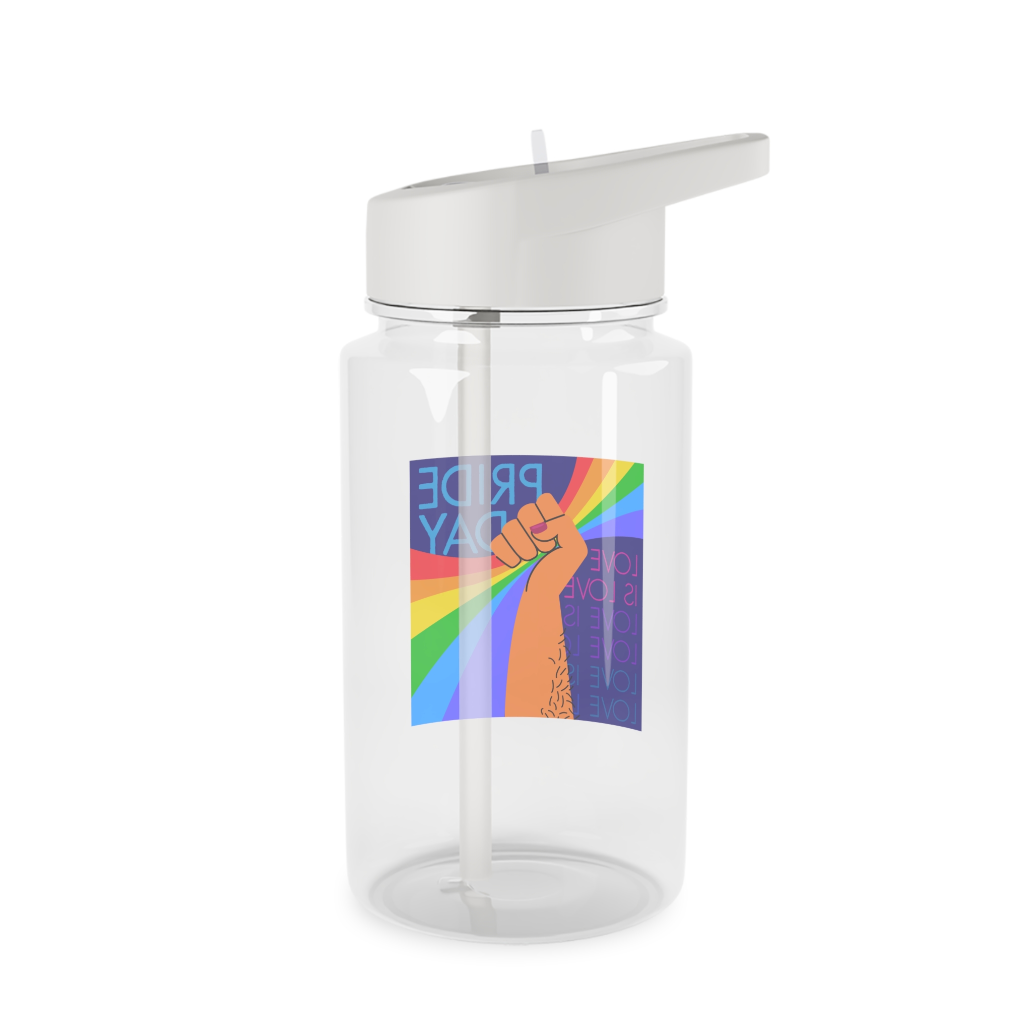 Pride Day Concept(1) Tritan Water Bottle - Image 2