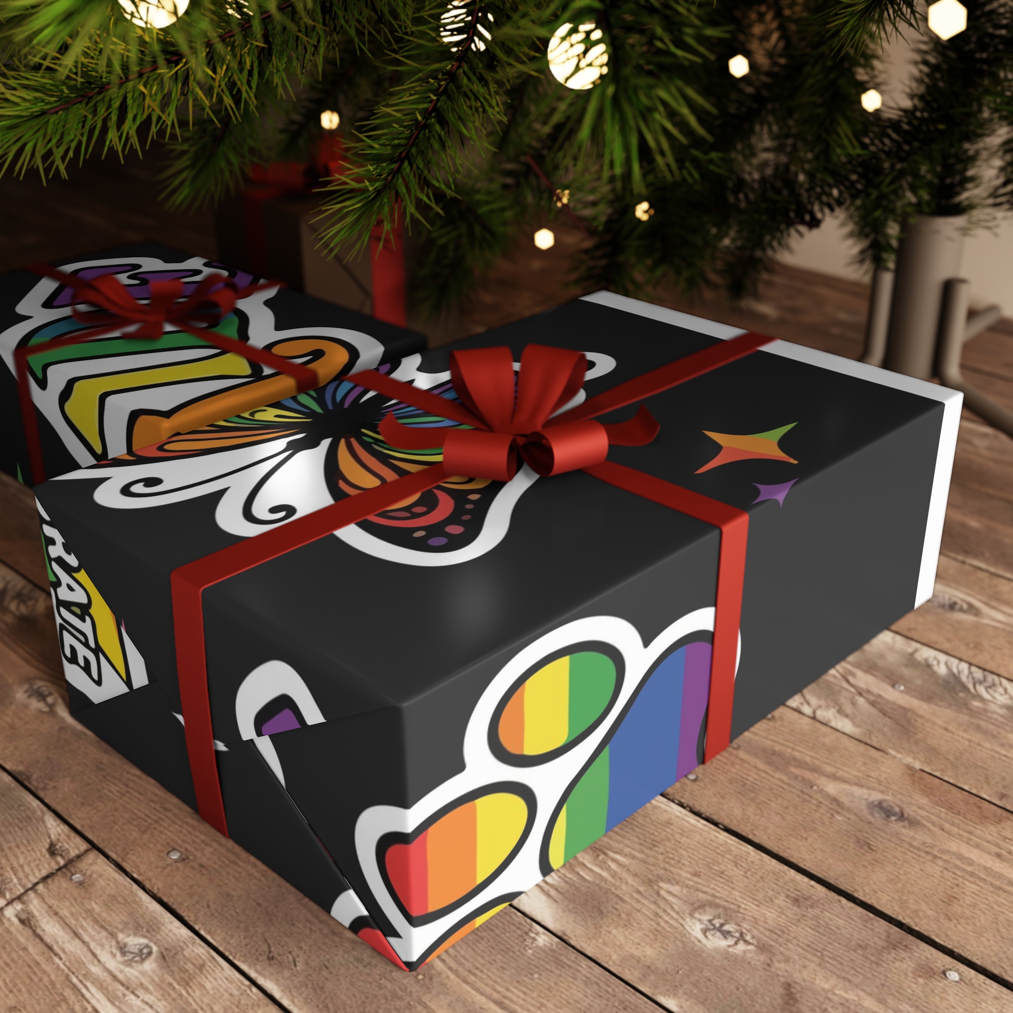 Lesbian Pride Design 58922E Gift Wrapping Paper Sheets 1pc - Image 6