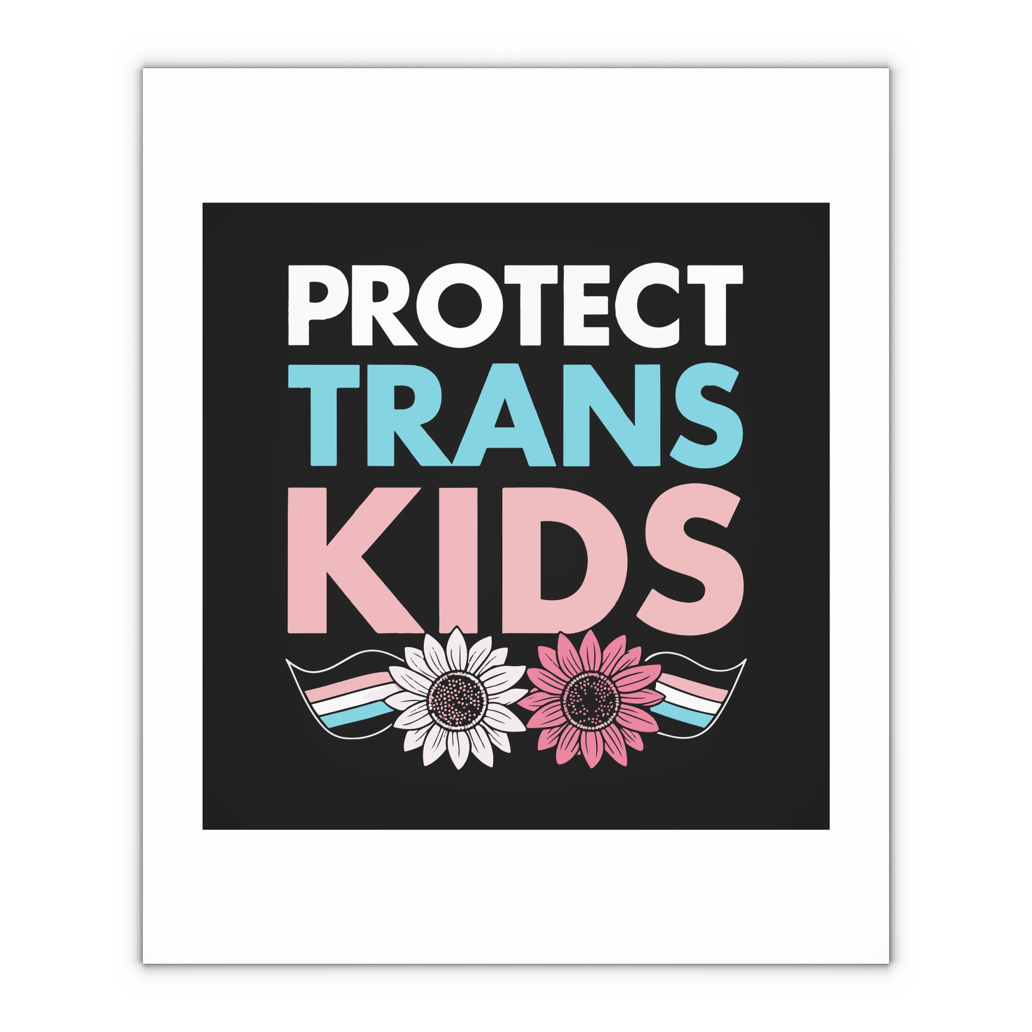 Protect Trans Kids(1) Gift Wrapping Paper Sheets 1pc - Image 4