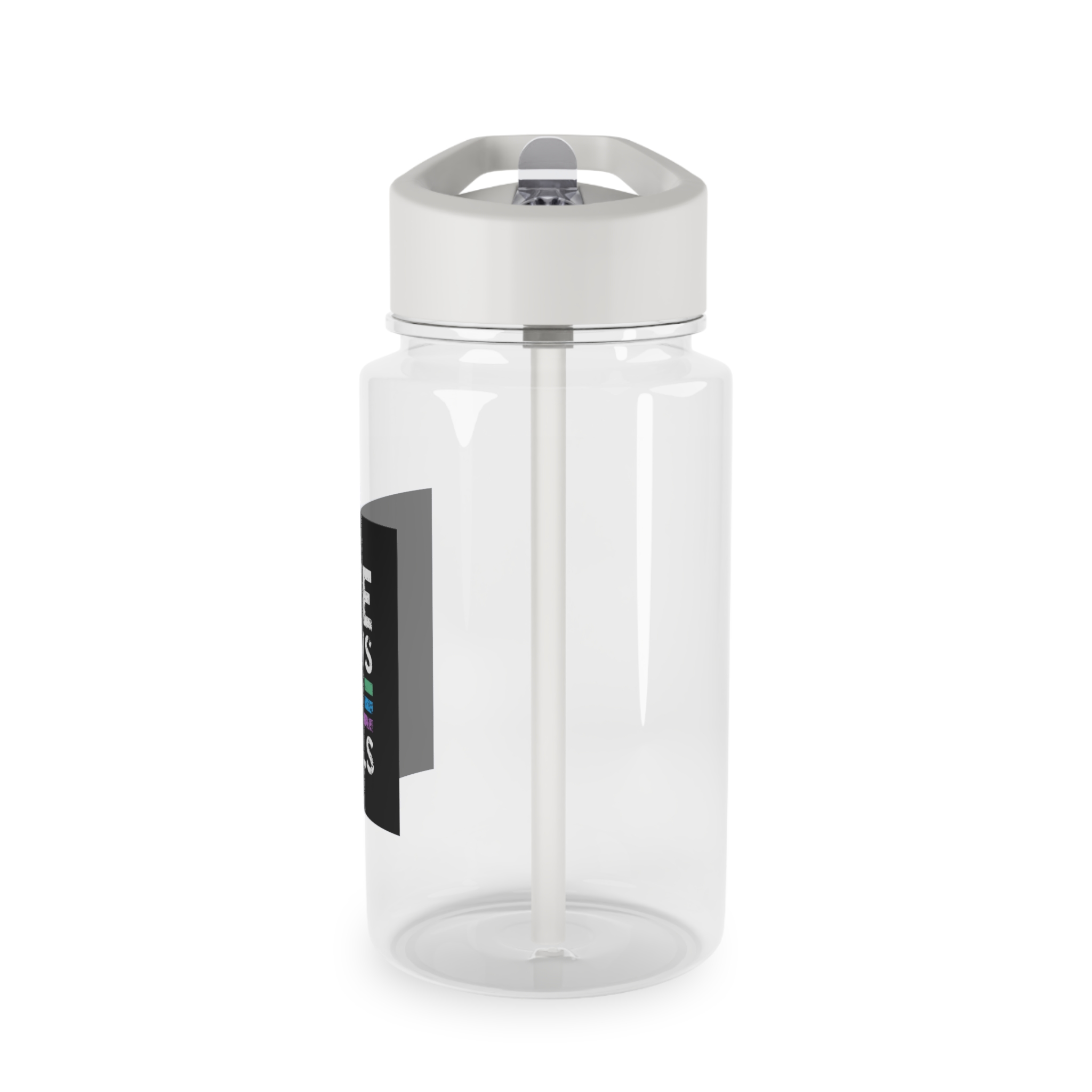 Love Knows No Labels Happy Pride Month Tritan Water Bottle - Image 3