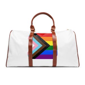 New Pride Flag Lgbtq Vector Illustartion Waterproof Travel Bag